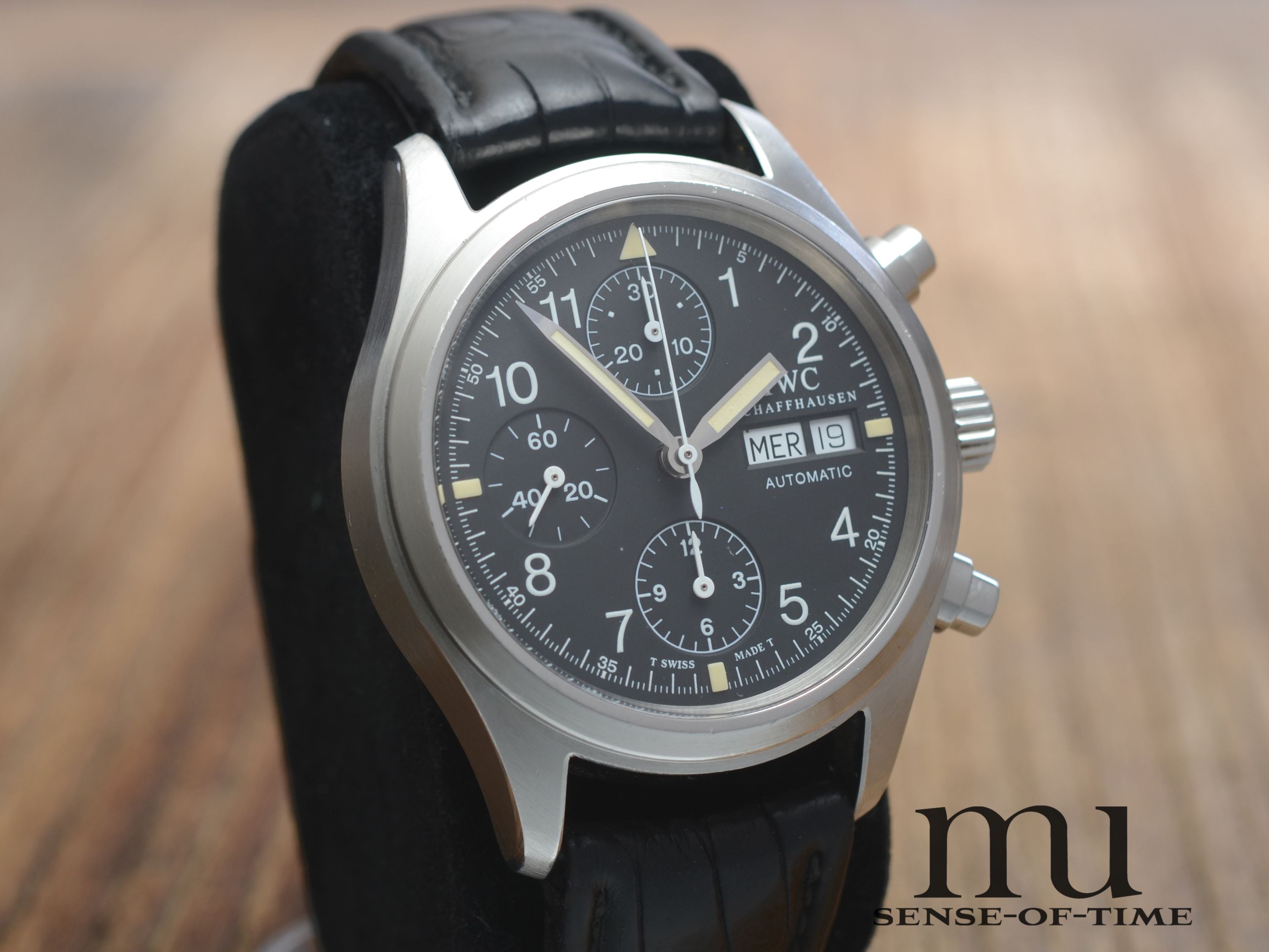 IWC Pilot Flieger-Chronograph, Vintage Tritium, Ref.: IW3706