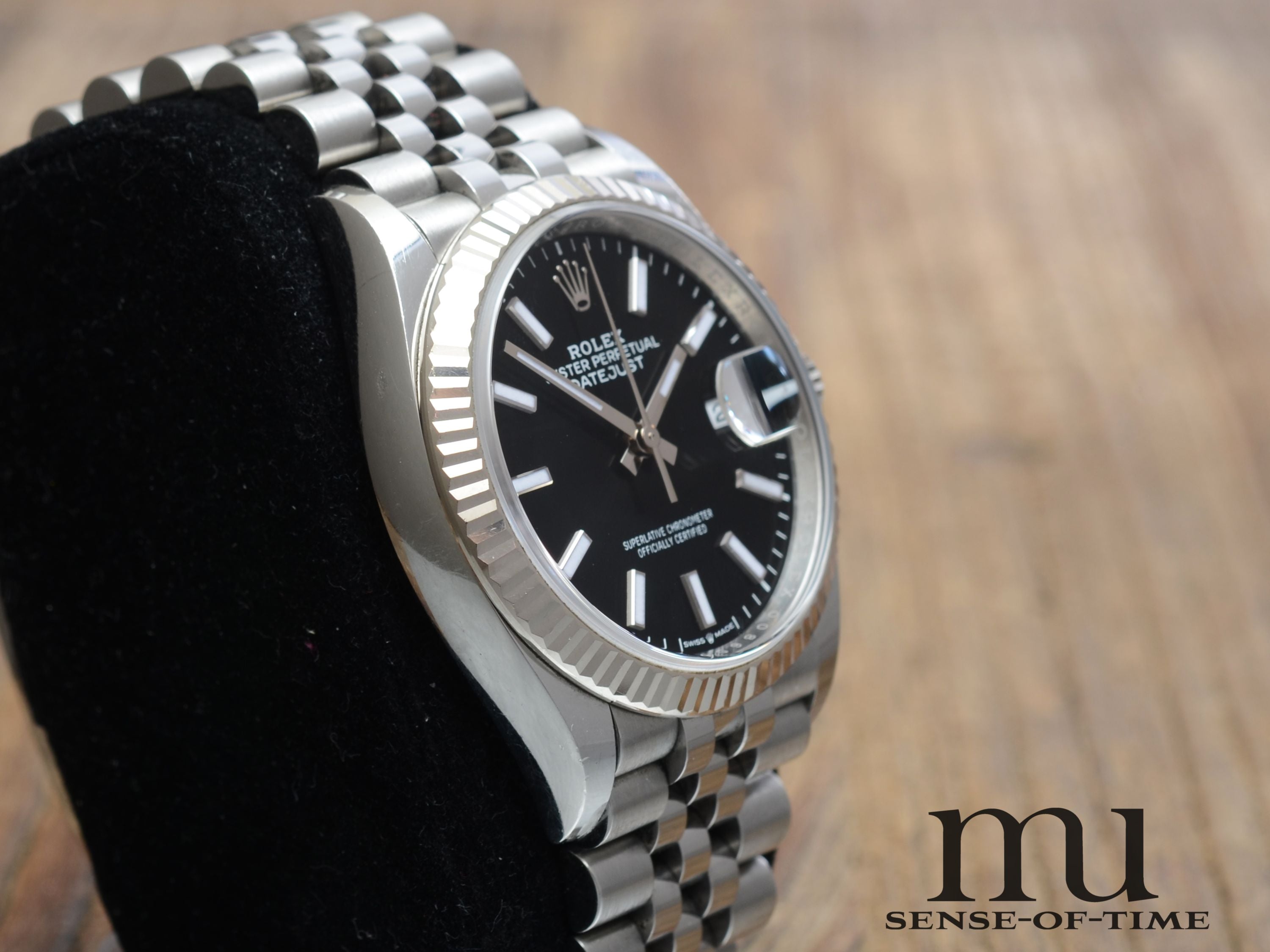 Rolex Datejust 36mm Schwarzes Zifferblatt Jubilee-Bracelet, Ref.: 126234