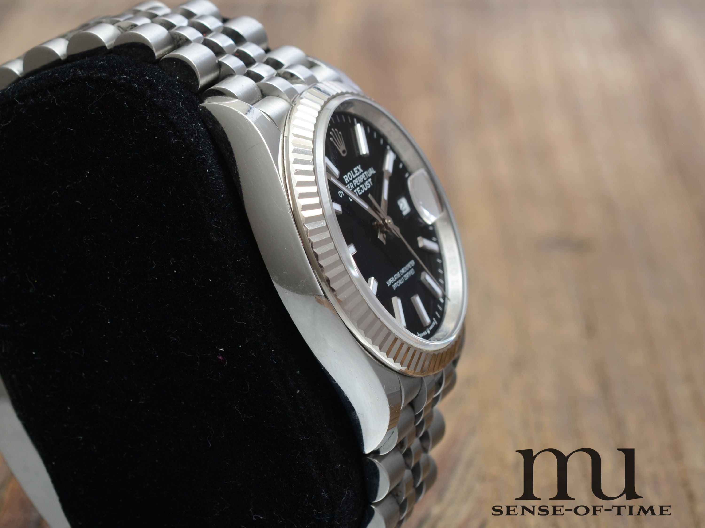 Rolex Datejust 36mm Schwarzes Zifferblatt Jubilee-Bracelet, Ref.: 126234