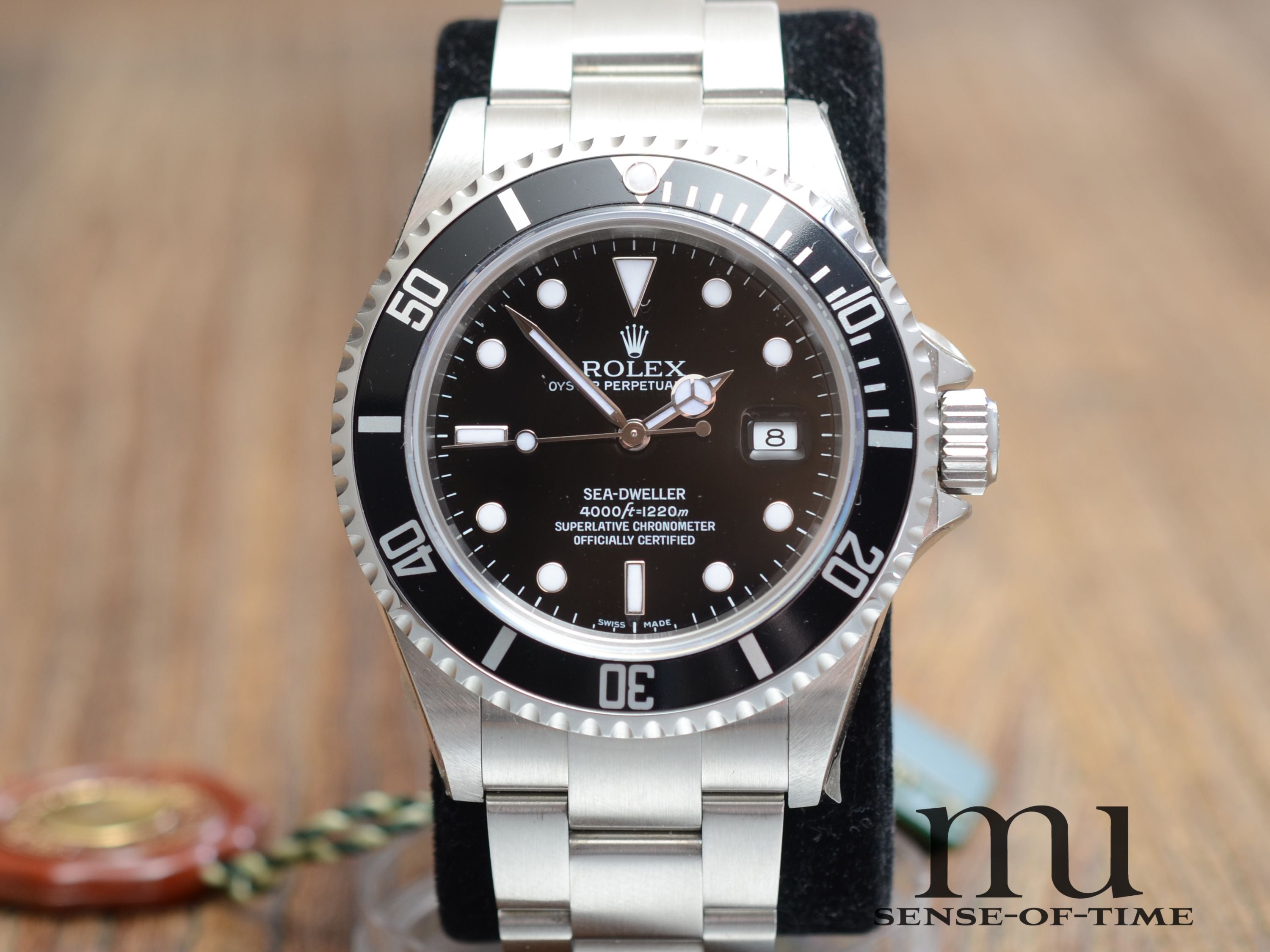Rolex Sea Dweller 4000 mit Tool Kit NOS Stickers, Ref.: 16600