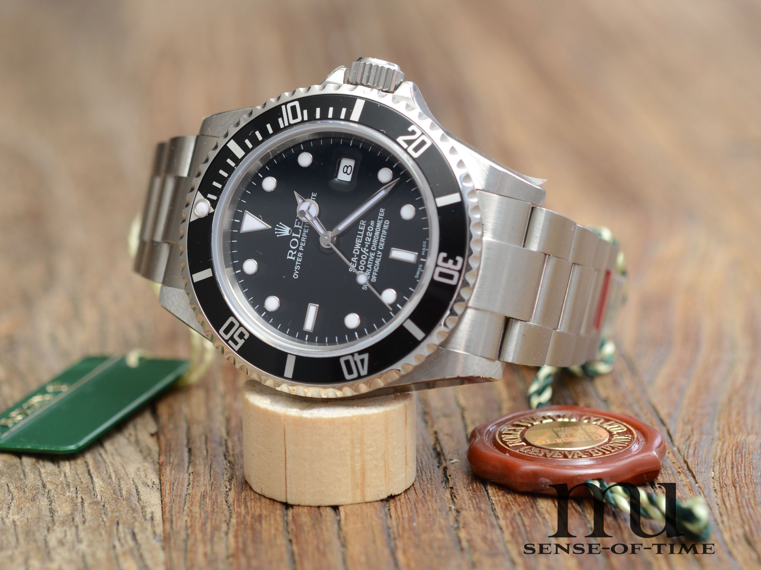Rolex Sea Dweller 4000 mit Tool Kit NOS Stickers, Ref.: 16600