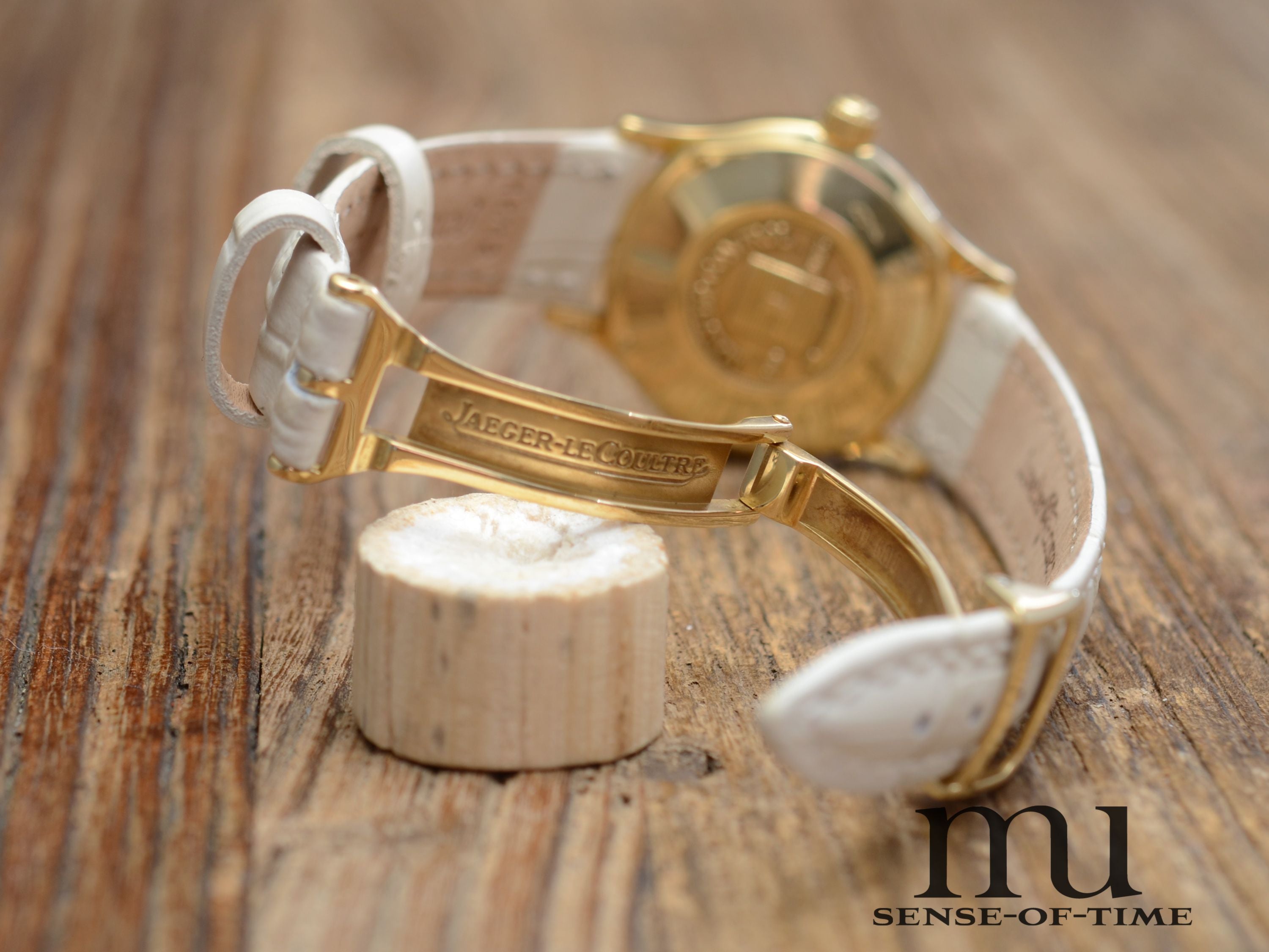 Jaeger leCoultre Master Control Lady 18kt Gold Automatik, Faltschließe, Ref: 143.1.60