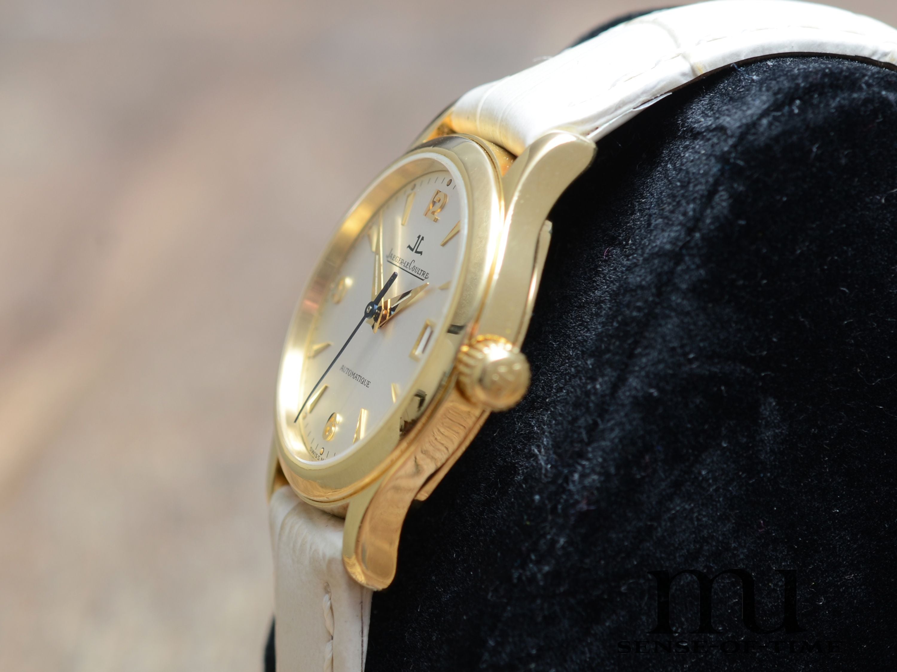 Jaeger leCoultre Master Control Lady 18kt Gold Automatik, Faltschließe, Ref: 143.1.60