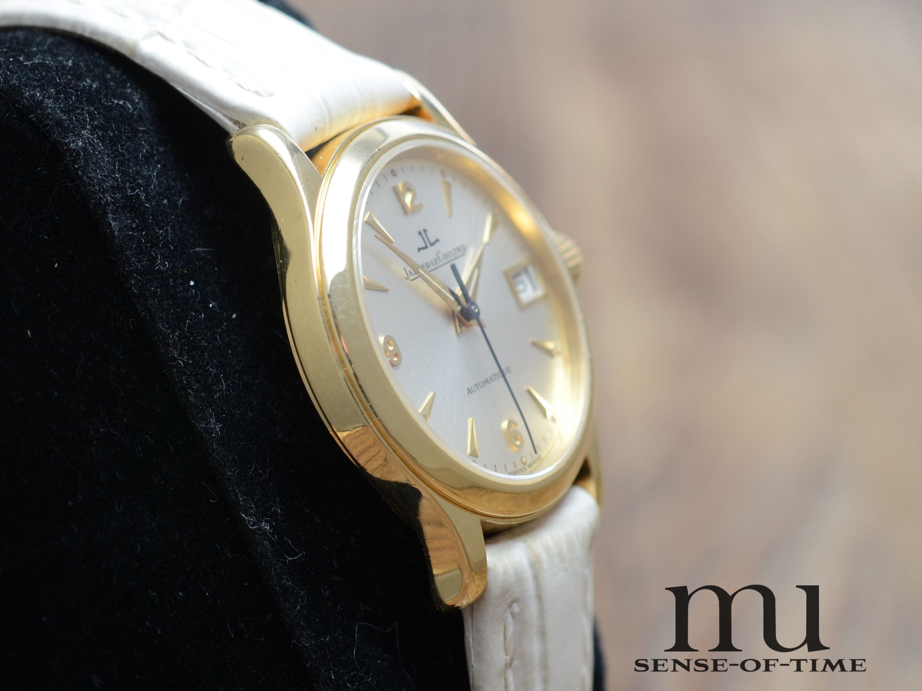 Jaeger leCoultre Master Control Lady 18kt Gold Automatik, Faltschließe, Ref: 143.1.60