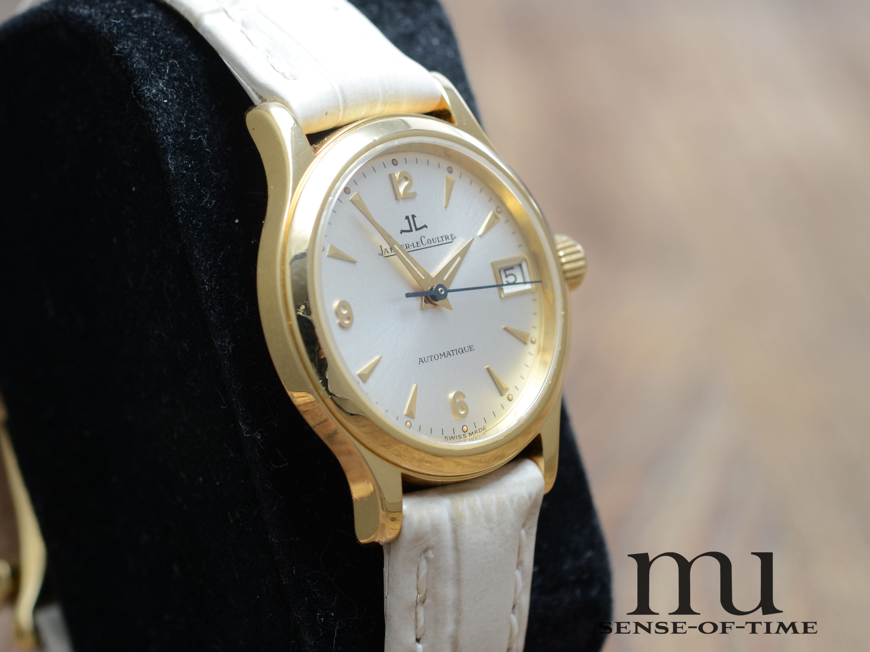 Jaeger leCoultre Master Control Lady 18kt Gold Automatik, Faltschließe, Ref: 143.1.60
