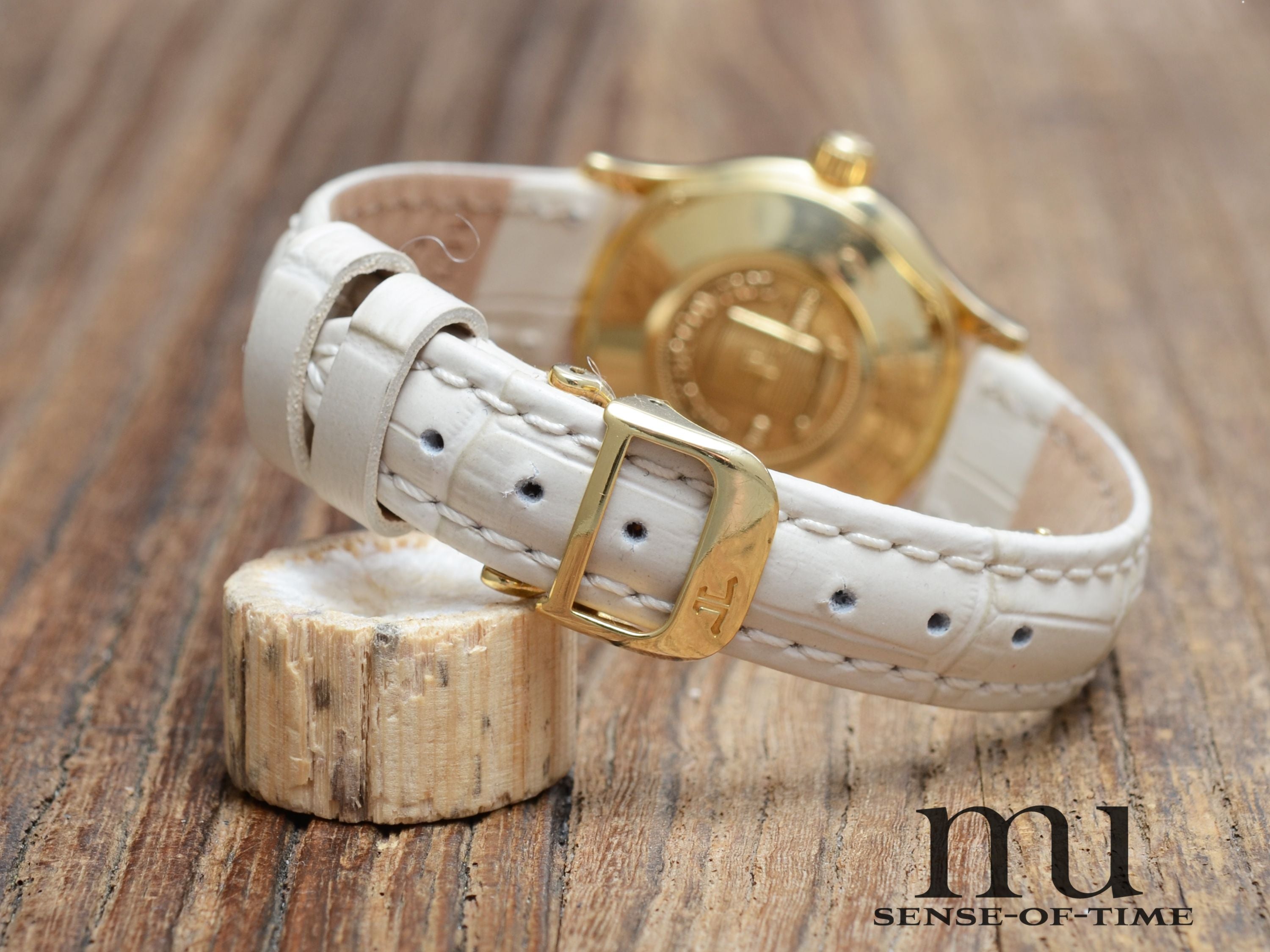 Jaeger leCoultre Master Control Lady 18kt Gold Automatik, Faltschließe, Ref: 143.1.60