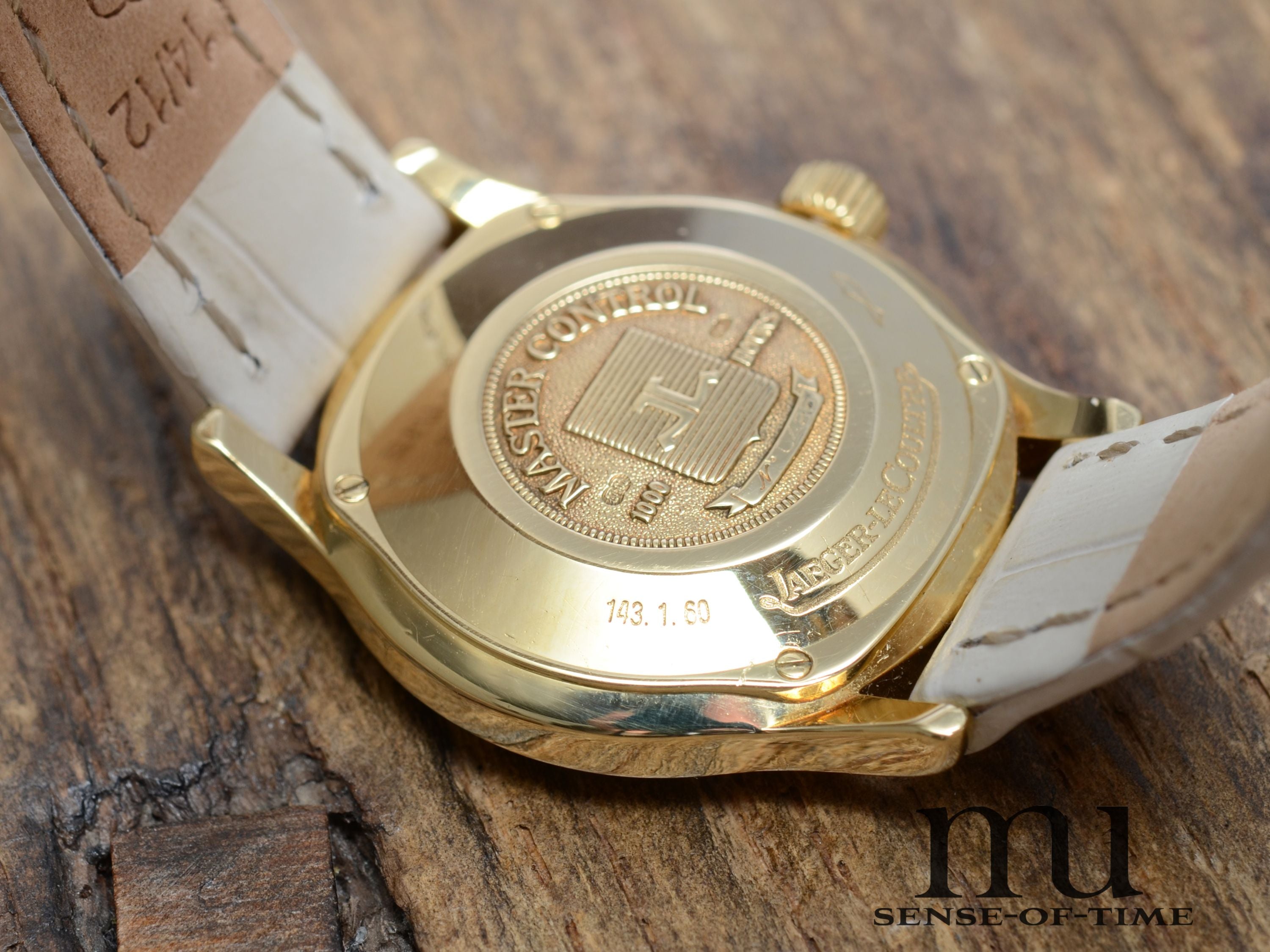 Jaeger leCoultre Master Control Lady 18kt Gold Automatik, Faltschließe, Ref: 143.1.60