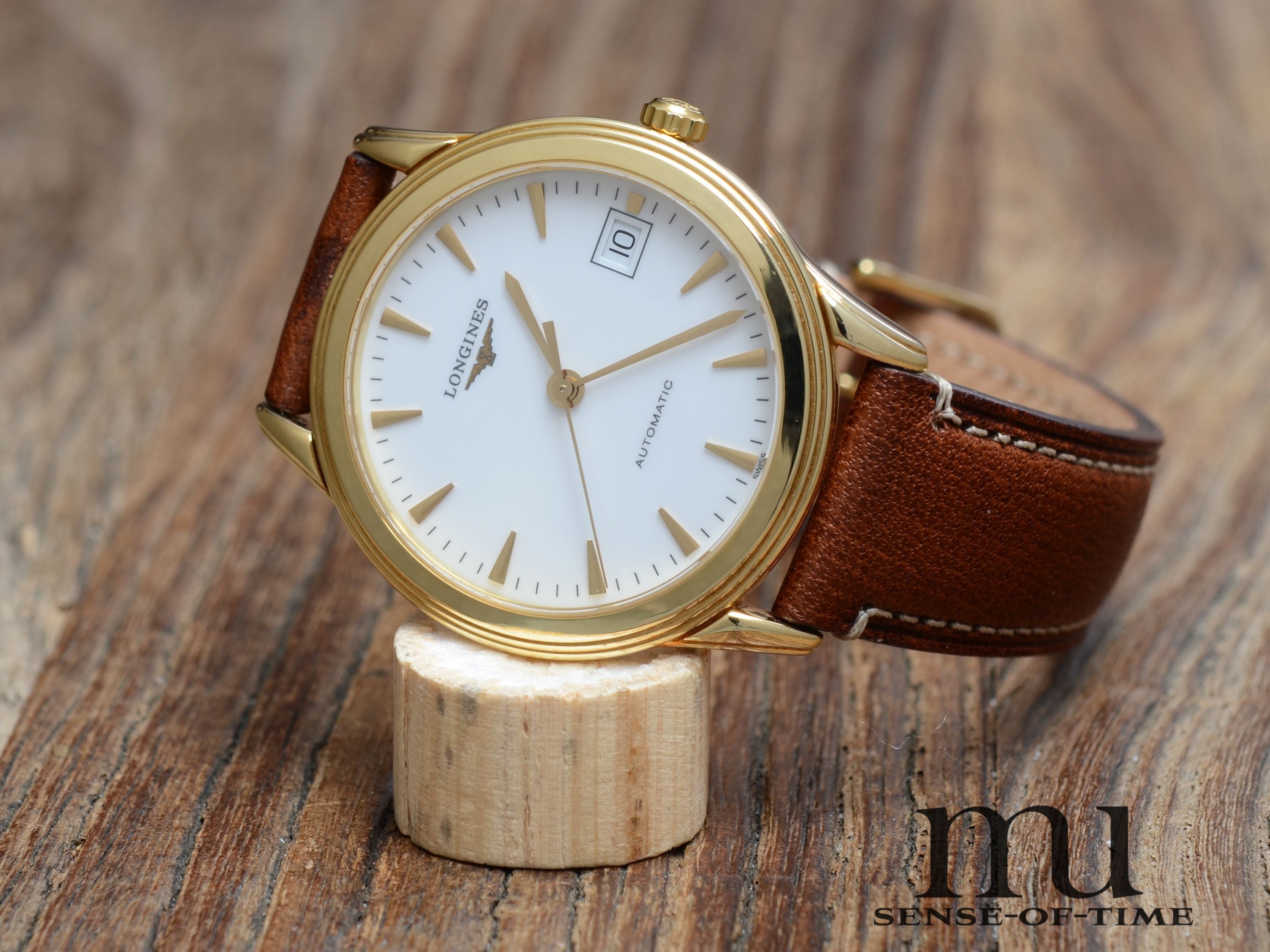 Longines Flagship Automatik, 18kt Gold, Ref.: L4.717