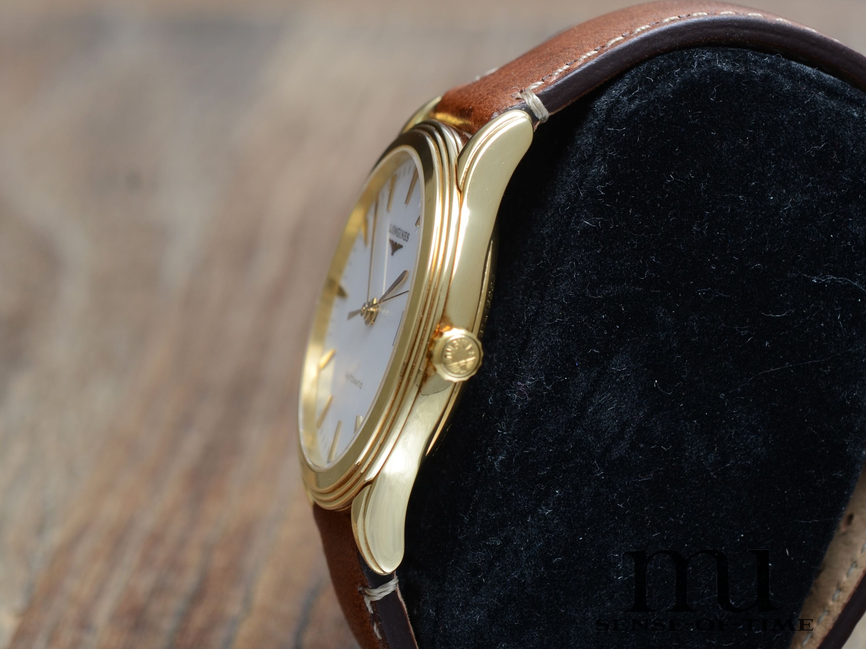 Longines Flagship Automatik, 18kt Gold, Ref.: L4.717