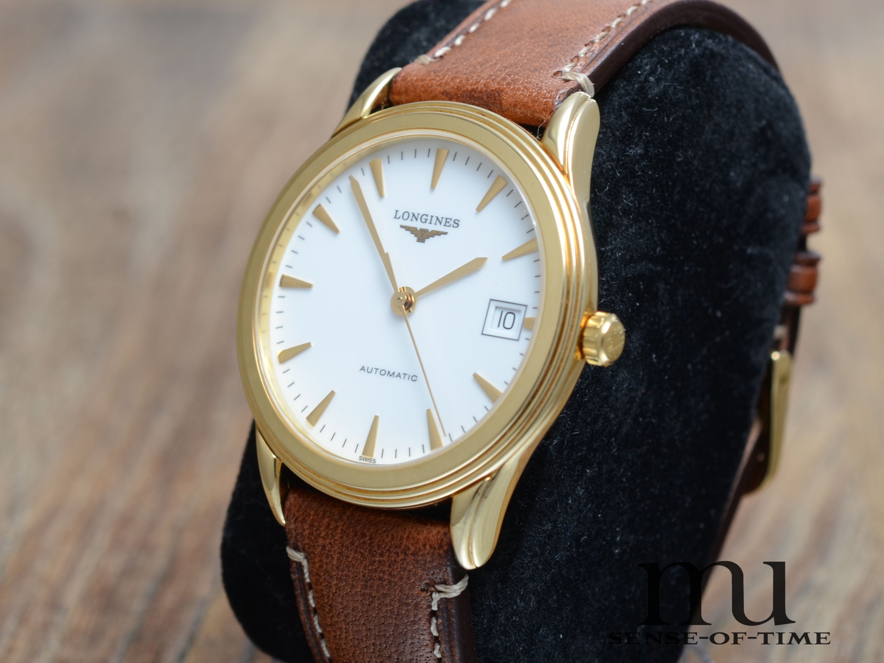 Longines Flagship Automatik, 18kt Gold, Ref.: L4.717