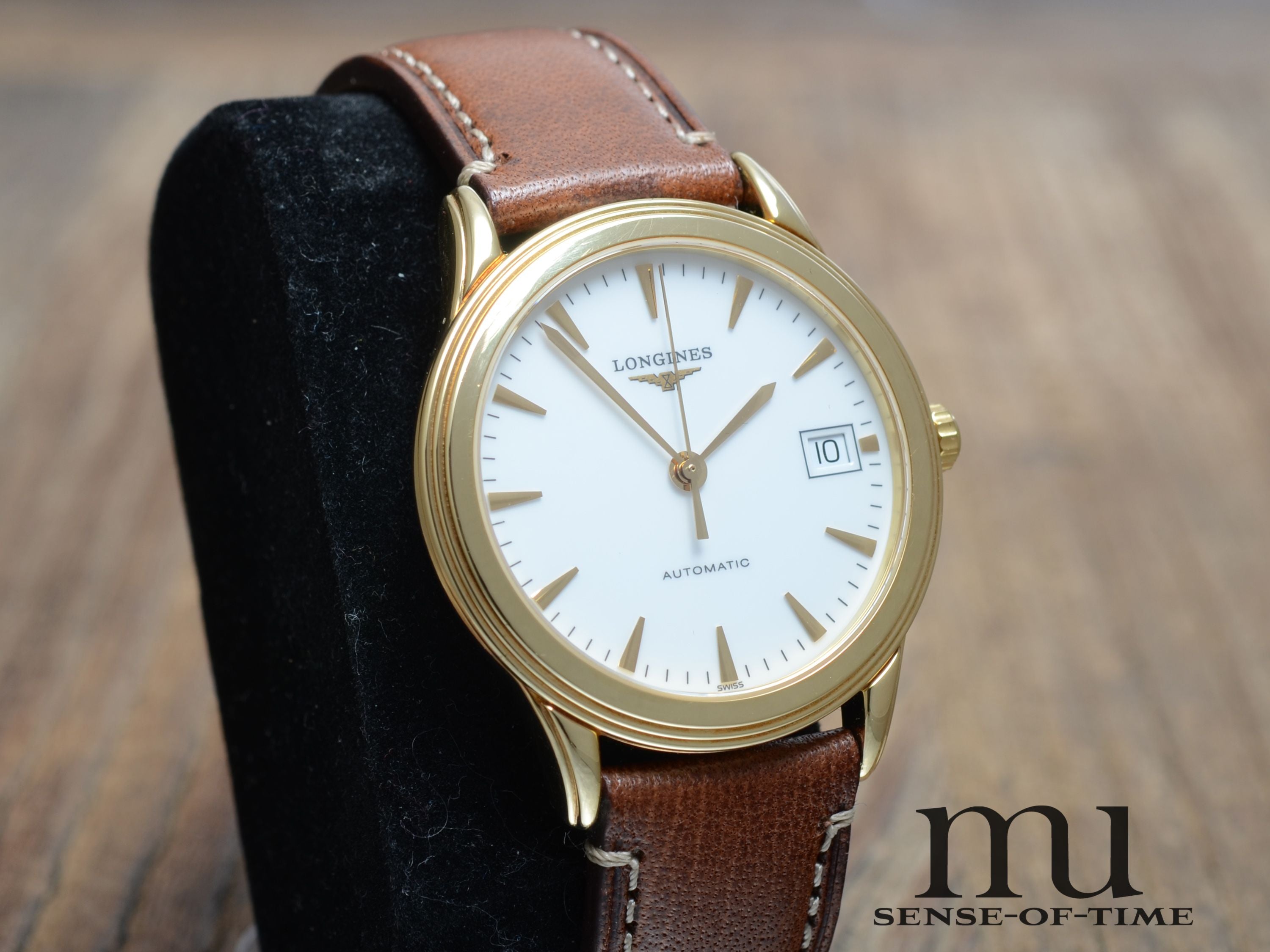 Longines Flagship Automatik, 18kt Gold, Ref.: L4.717