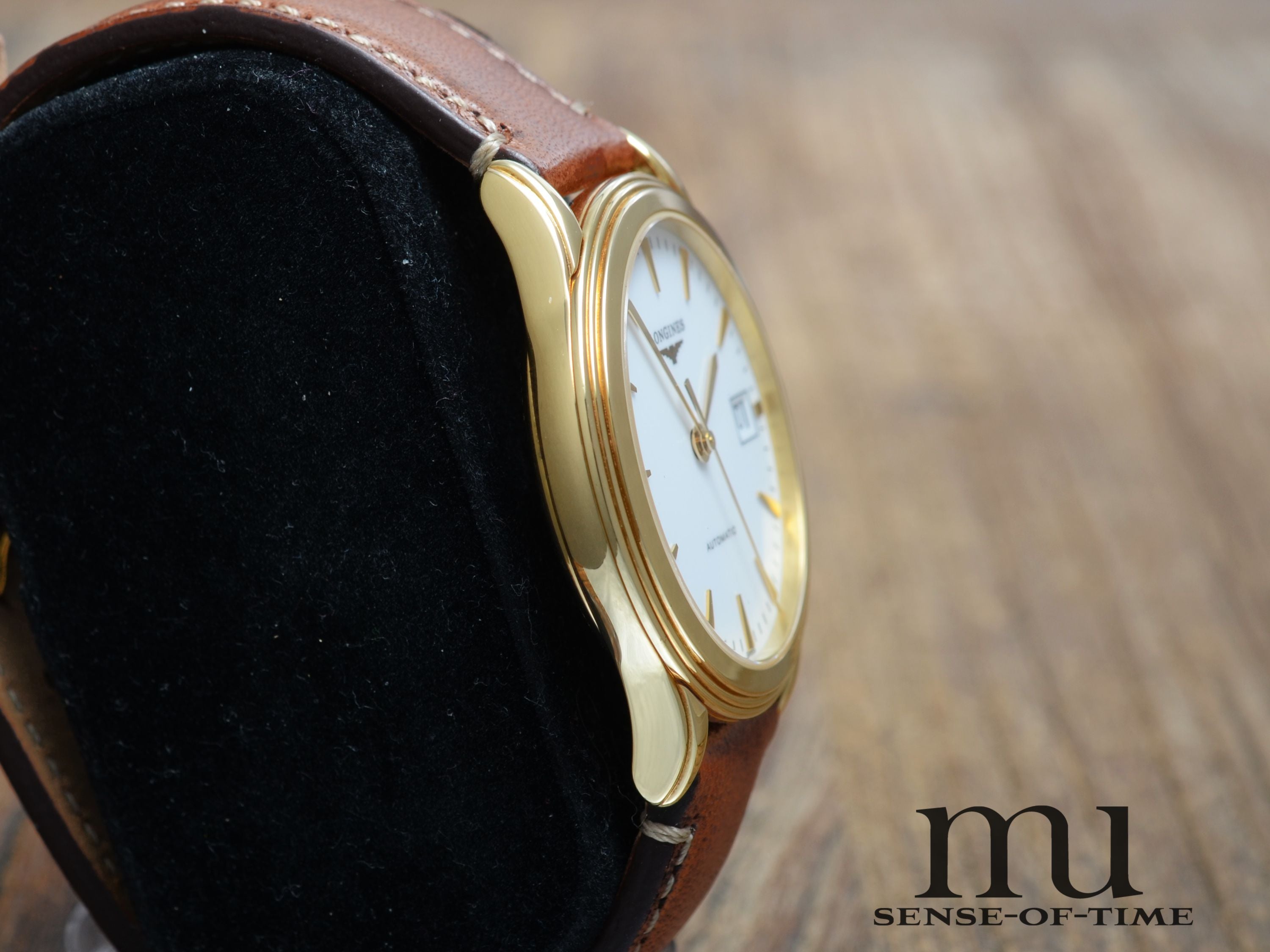 Longines Flagship Automatik, 18kt Gold, Ref.: L4.717