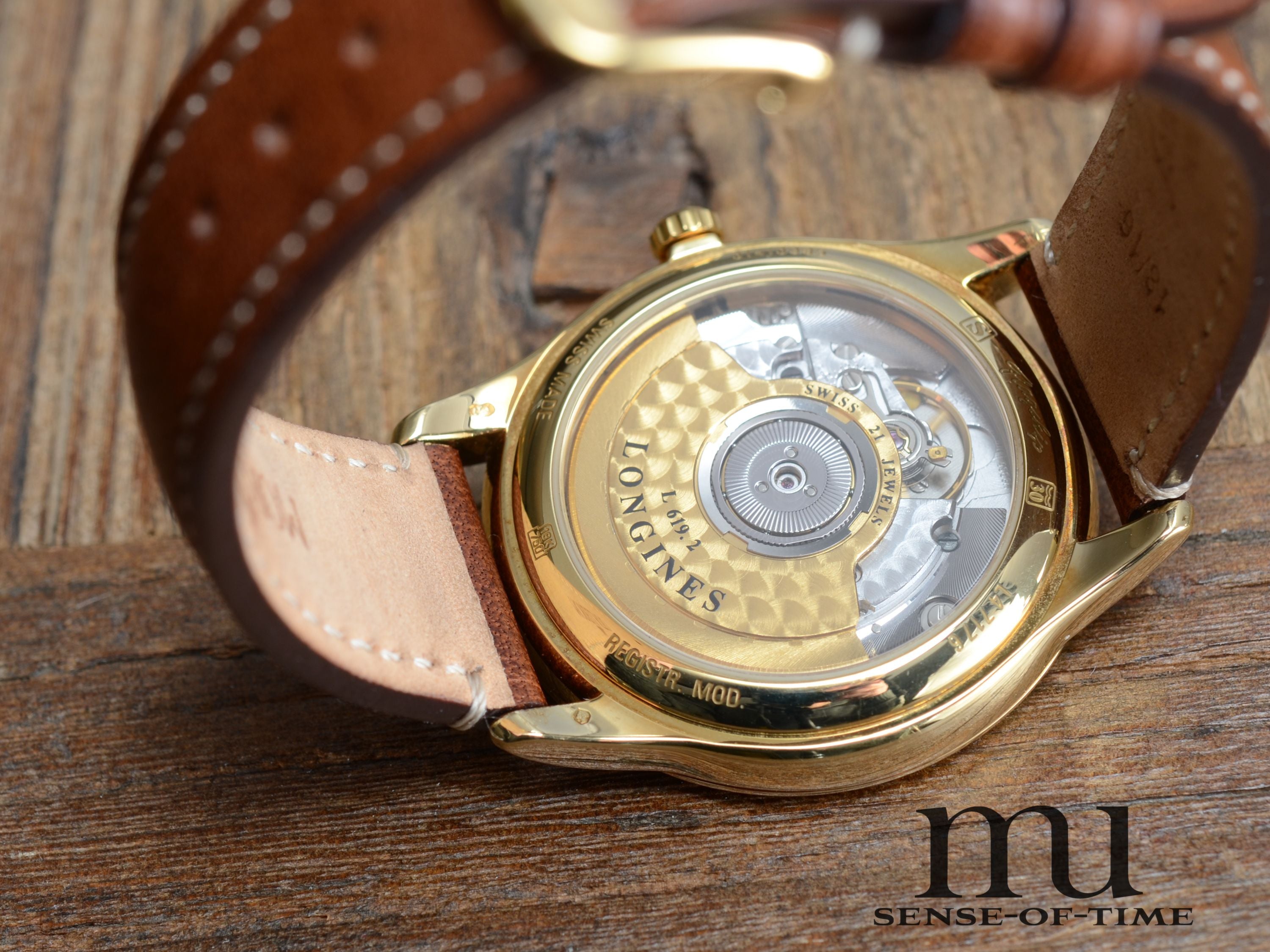 Longines Flagship Automatik, 18kt Gold, Ref.: L4.717