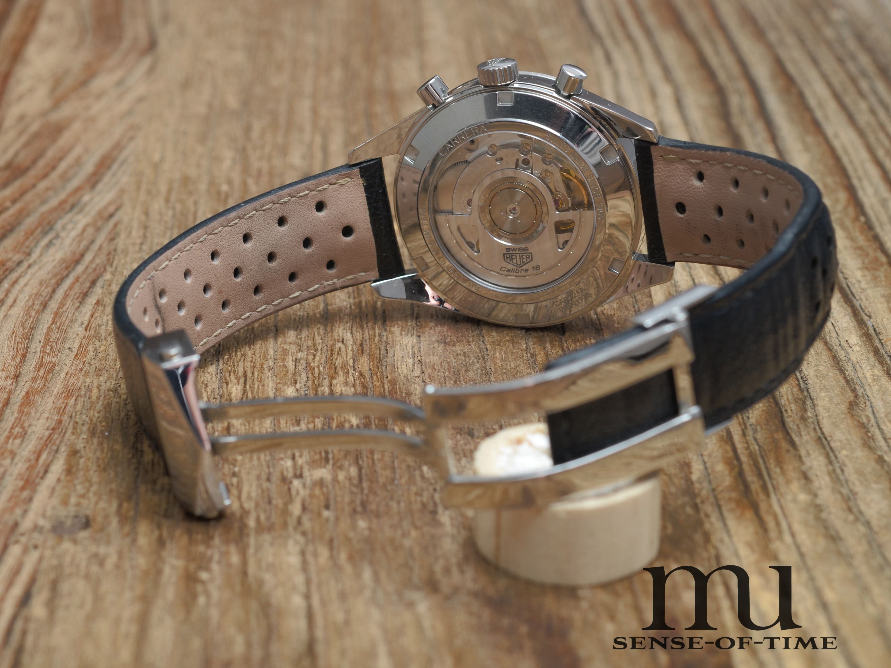 Heuer Carrera Heritage Telemeter Chronograph Re-Edition, Ref.: CAR221A