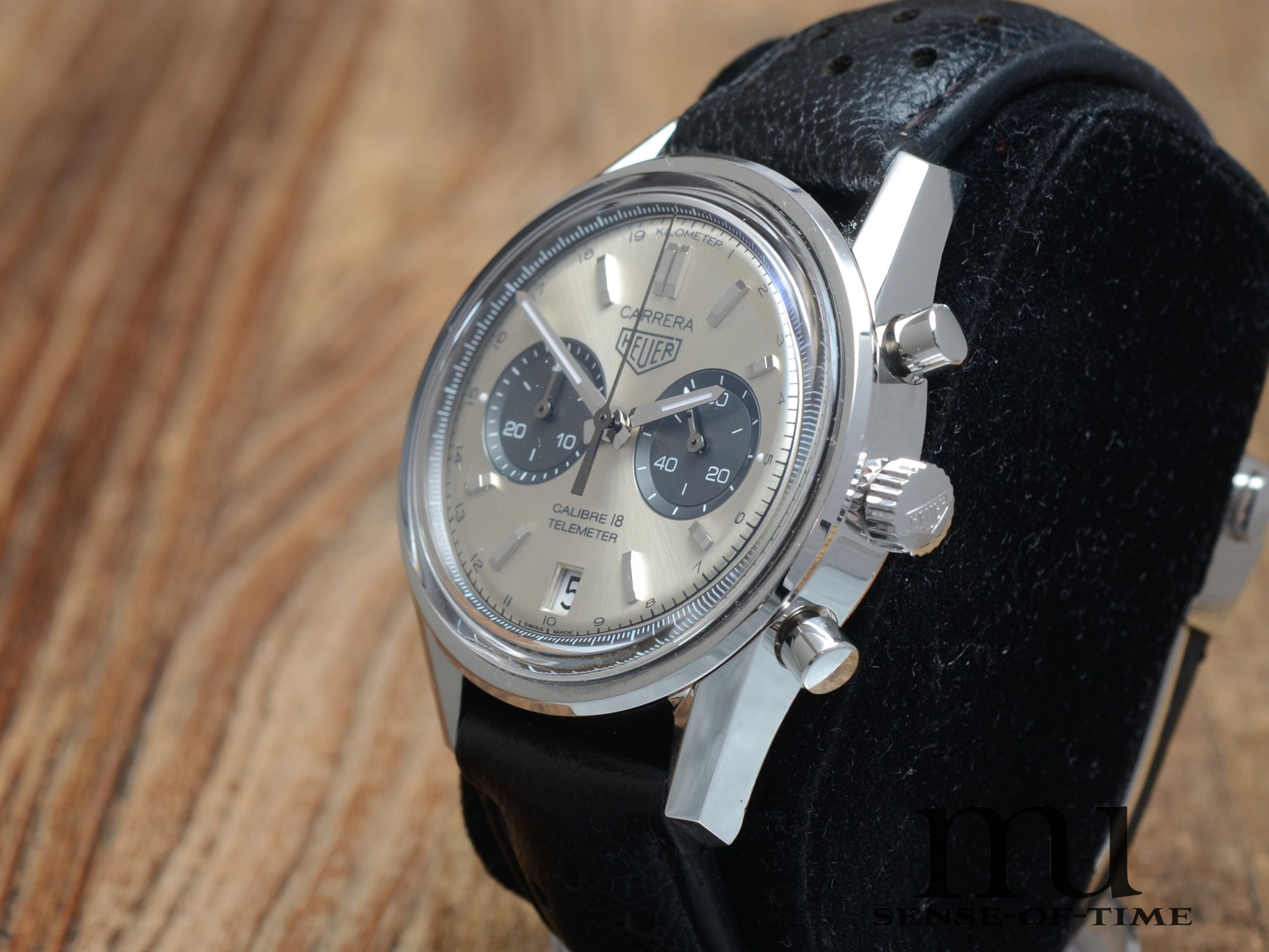 Heuer Carrera Heritage Telemeter Chronograph Re-Edition, Ref.: CAR221A