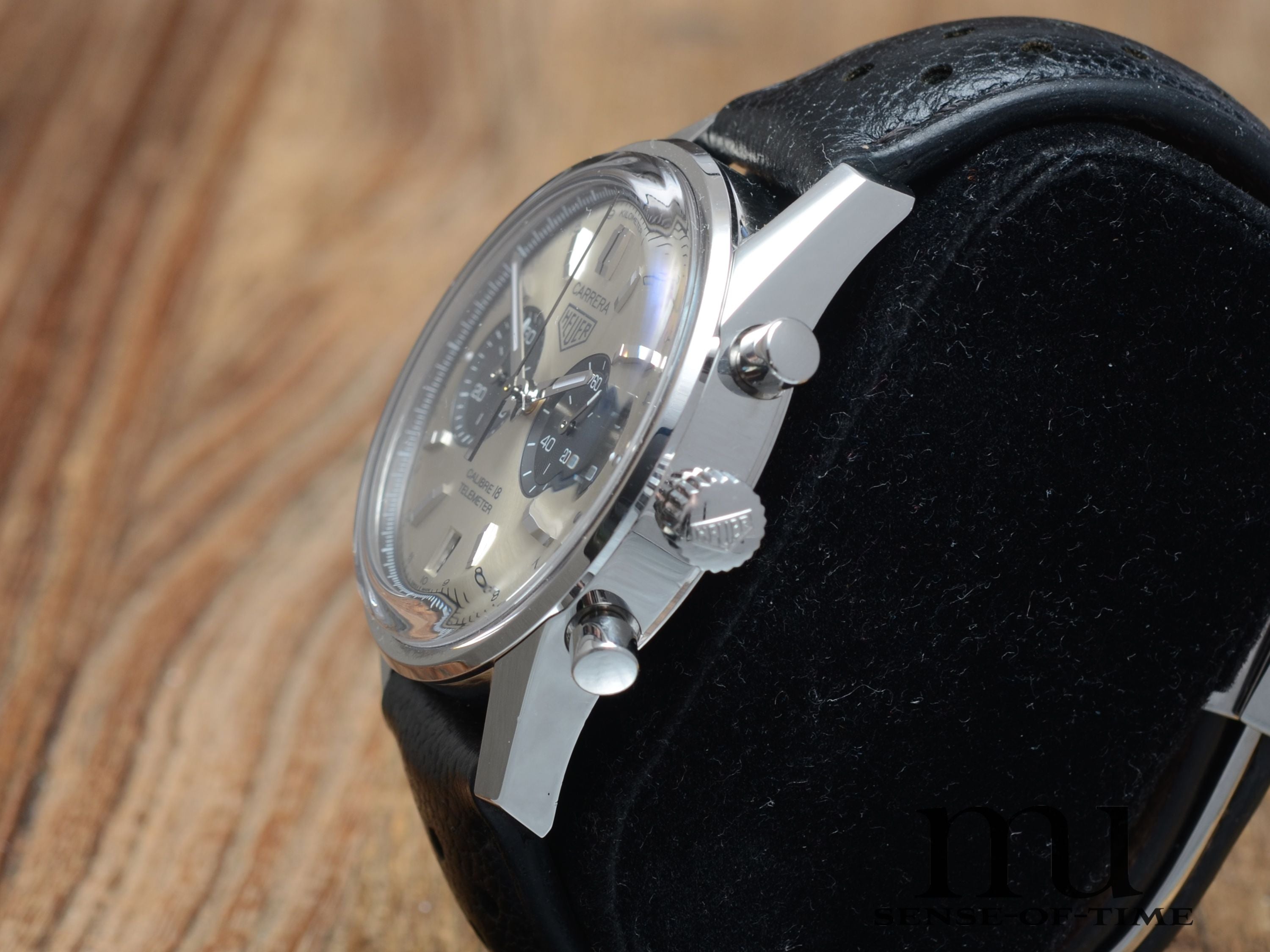 Heuer Carrera Heritage Telemeter Chronograph Re-Edition, Ref.: CAR221A