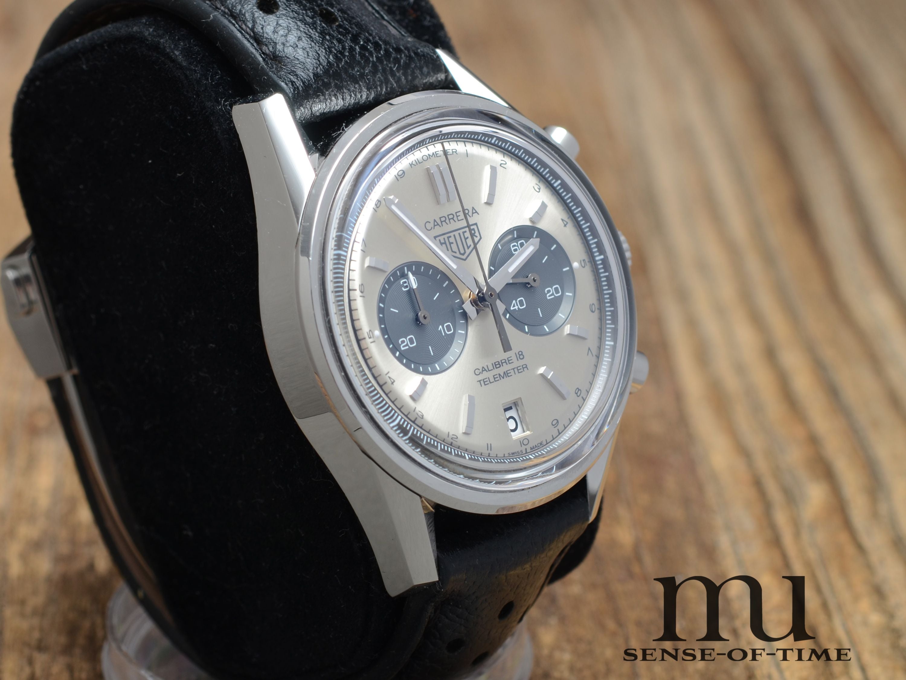 Heuer Carrera Heritage Telemeter Chronograph Re-Edition, Ref.: CAR221A