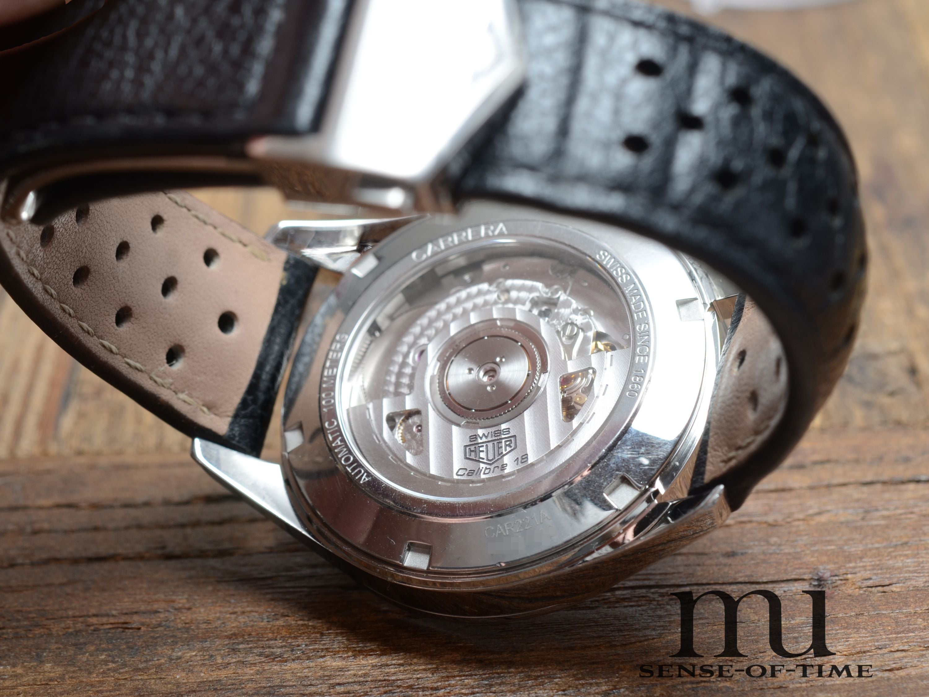 Heuer Carrera Heritage Telemeter Chronograph Re-Edition, Ref.: CAR221A