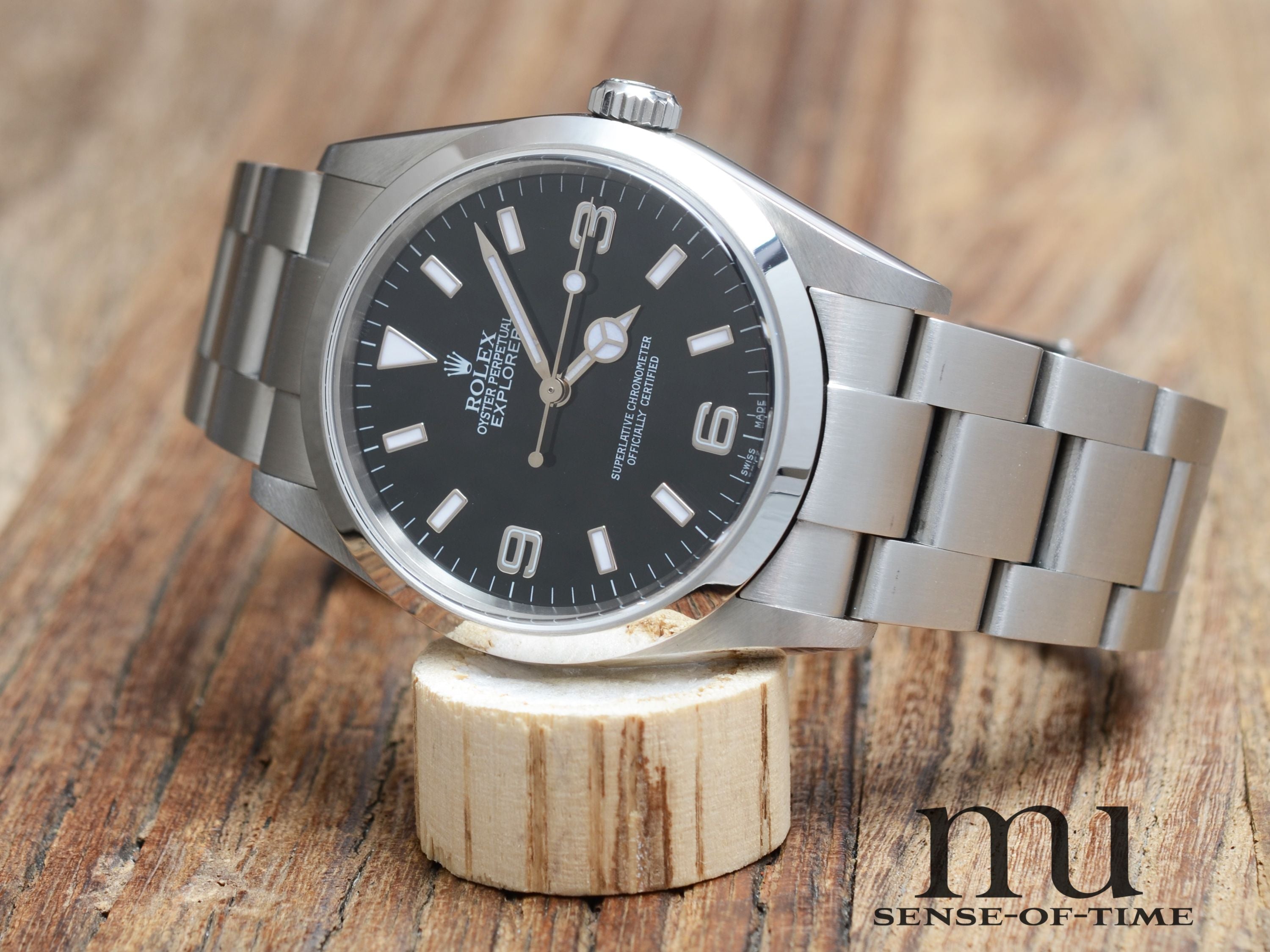 Rolex Explorer I Oyster Stahl, NOS, Ref.: 114270