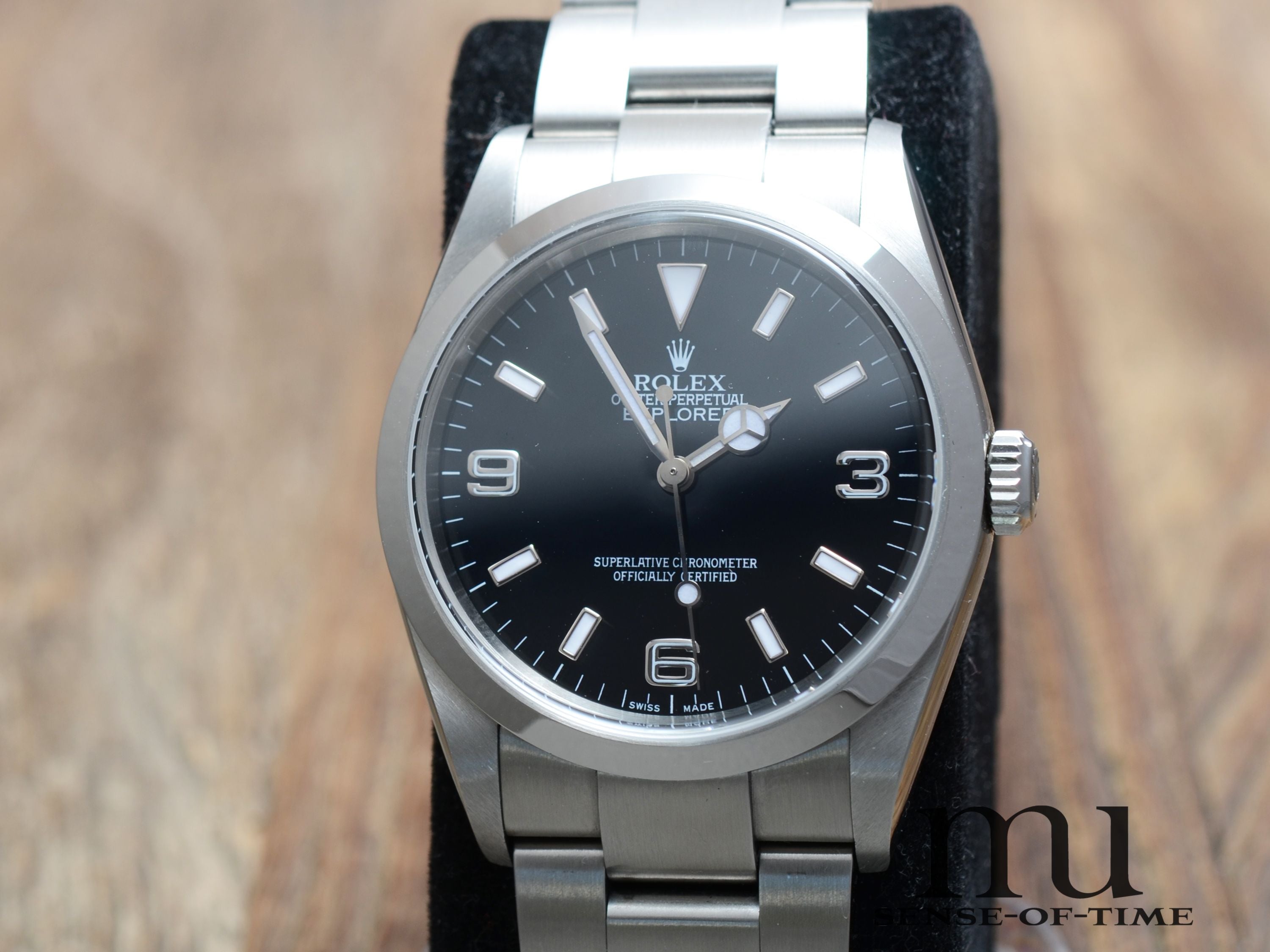 Rolex Explorer I Oyster Stahl, NOS, Ref.: 114270