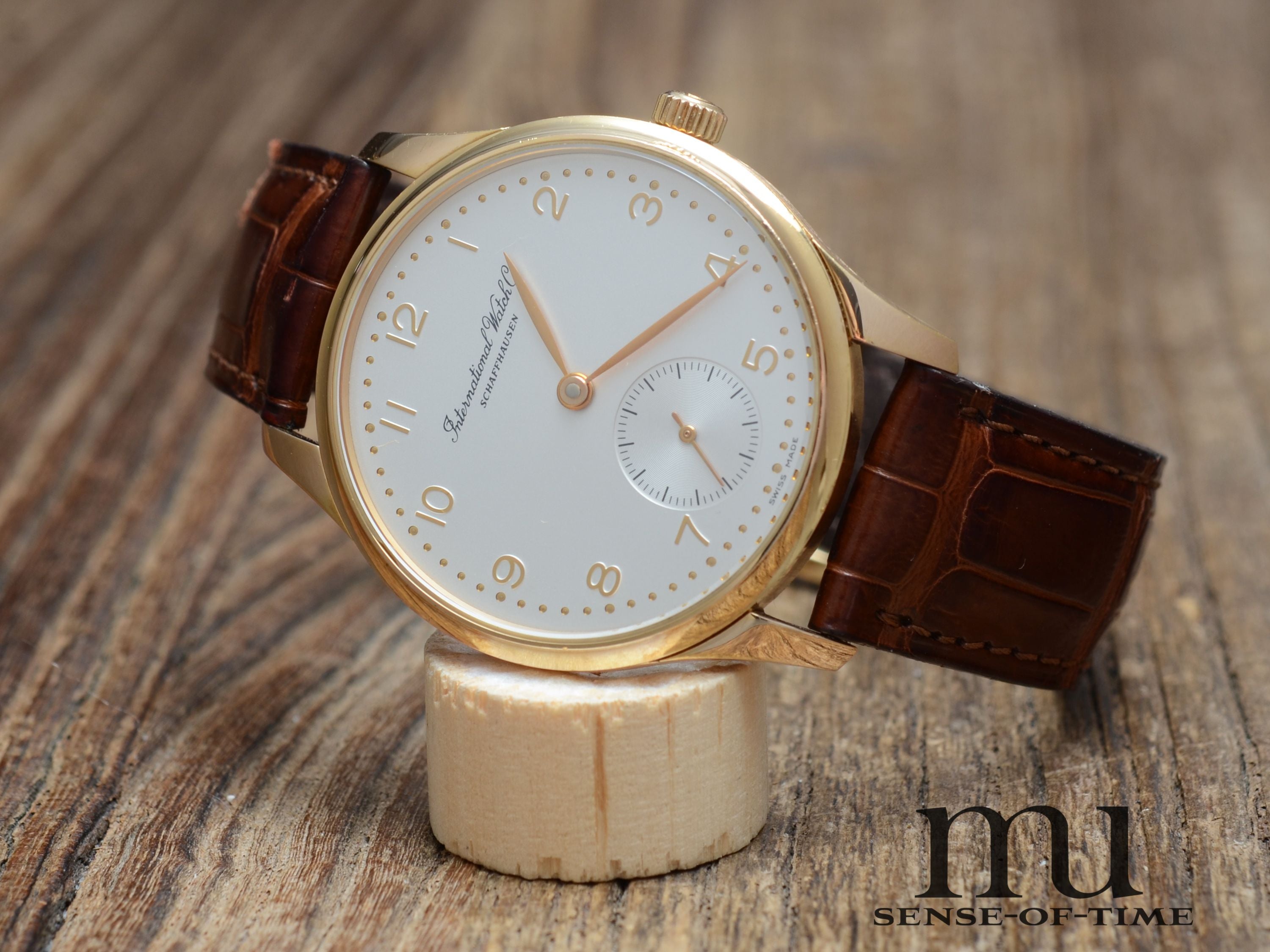 IWC kleine Portugieser 18kt Roségold Cal. 891/2, weißes Zifferblatt, Ref.: IW3531