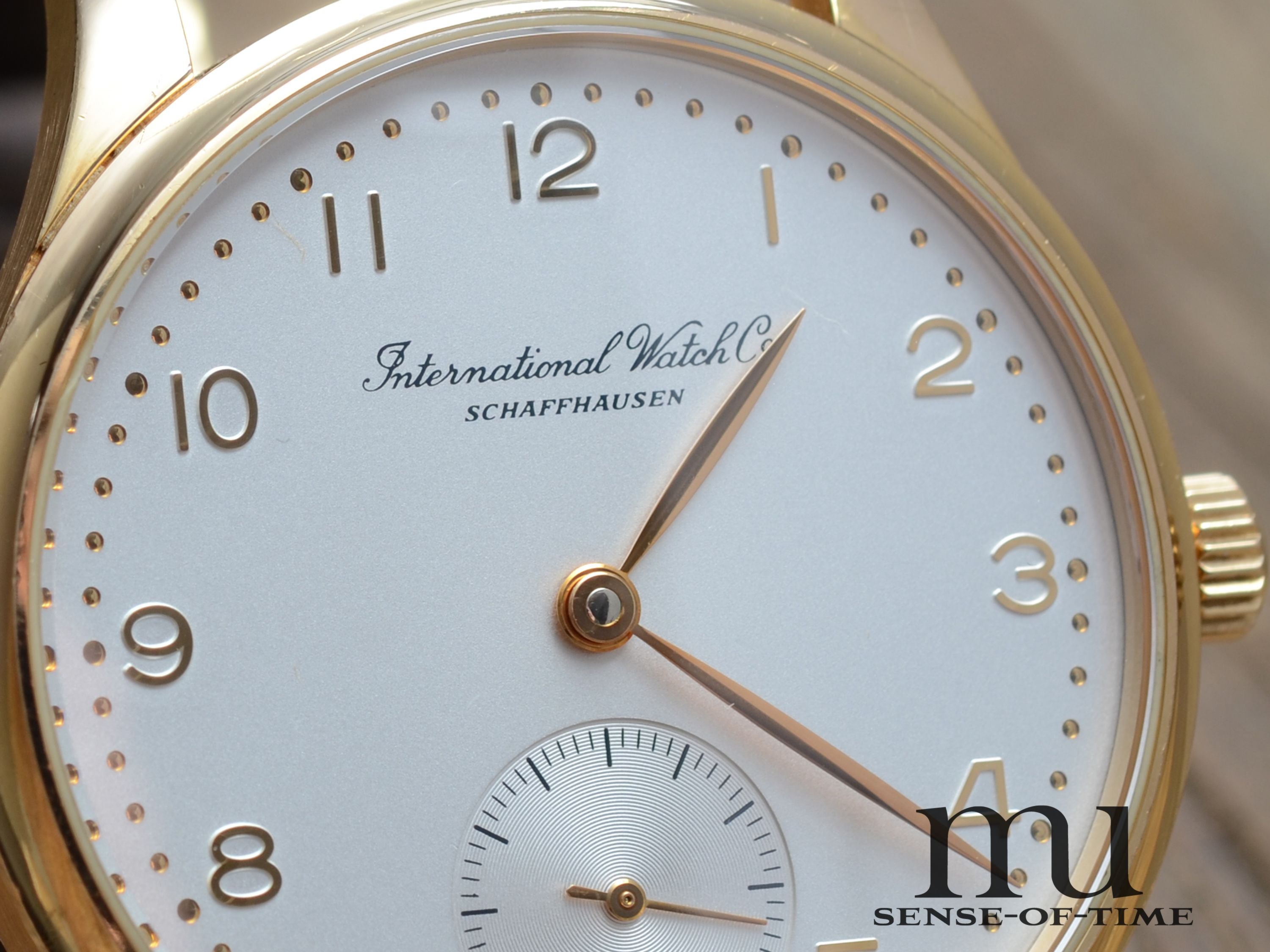 IWC kleine Portugieser 18kt Roségold Cal. 891/2, weißes Zifferblatt, Ref.: IW3531