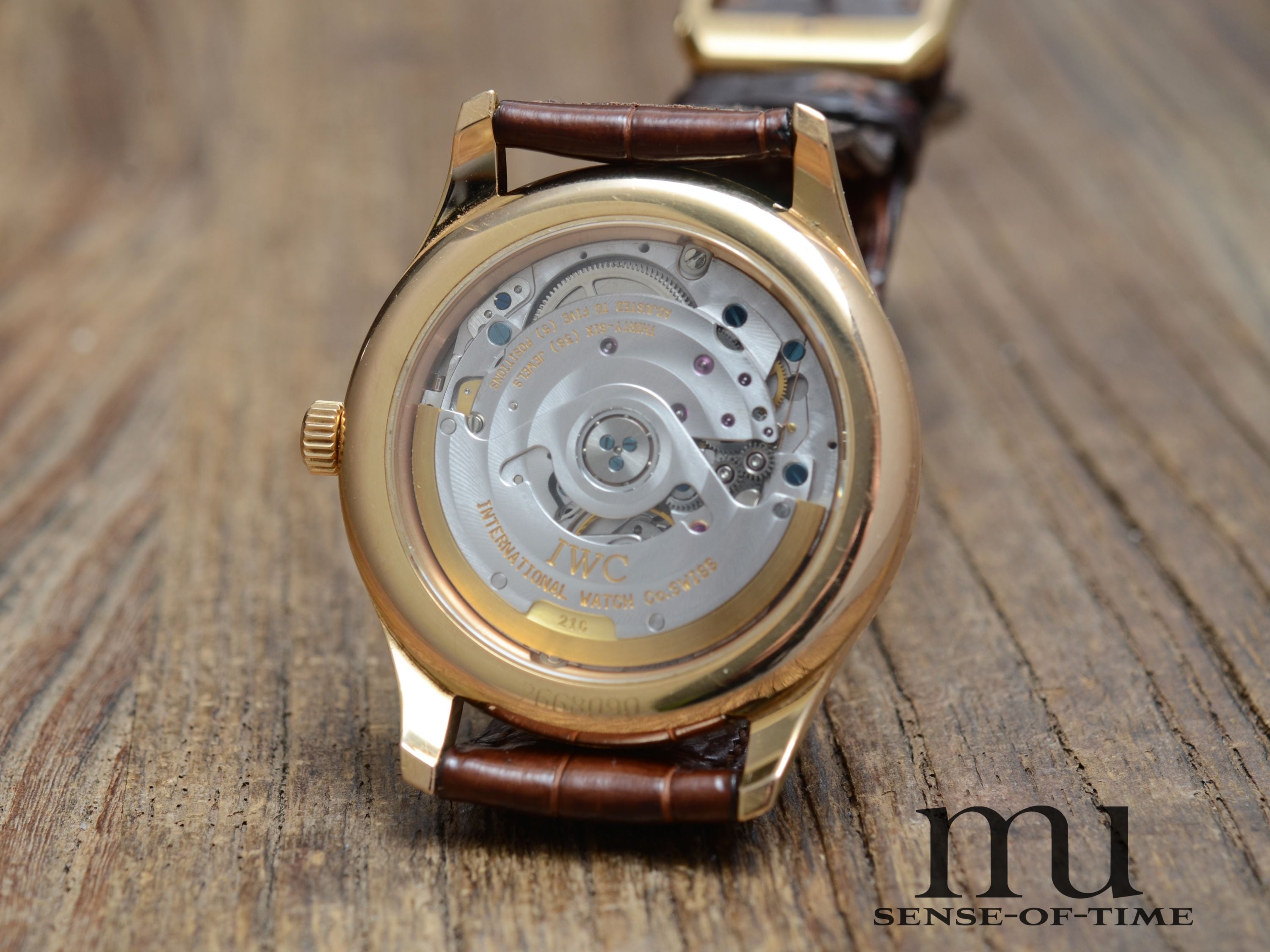 IWC kleine Portugieser 18kt Roségold Cal. 891/2, weißes Zifferblatt, Ref.: IW3531