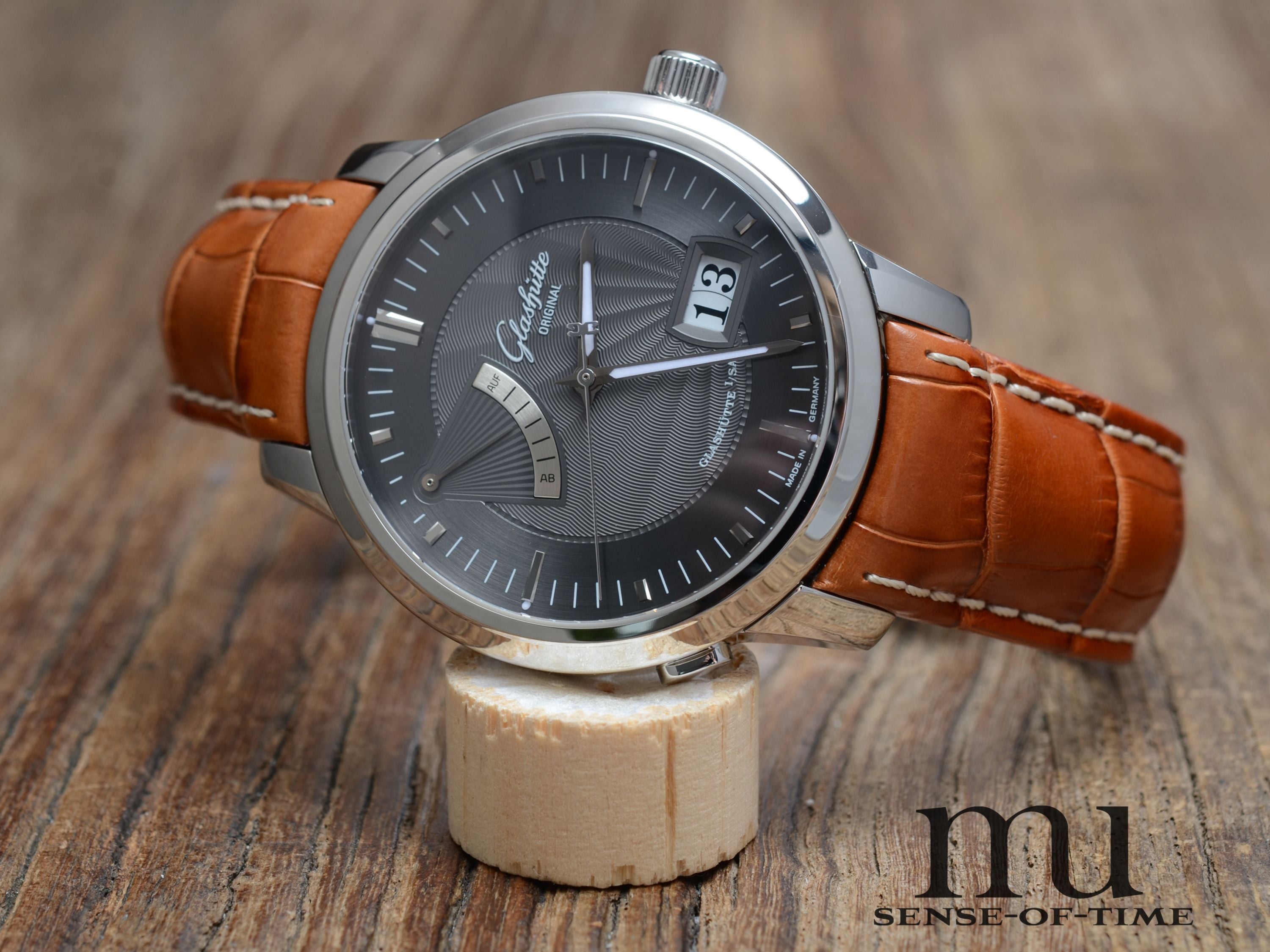 Glashütte Original Senator Auf und Ab Panoramadatum, Cal.: 100-01