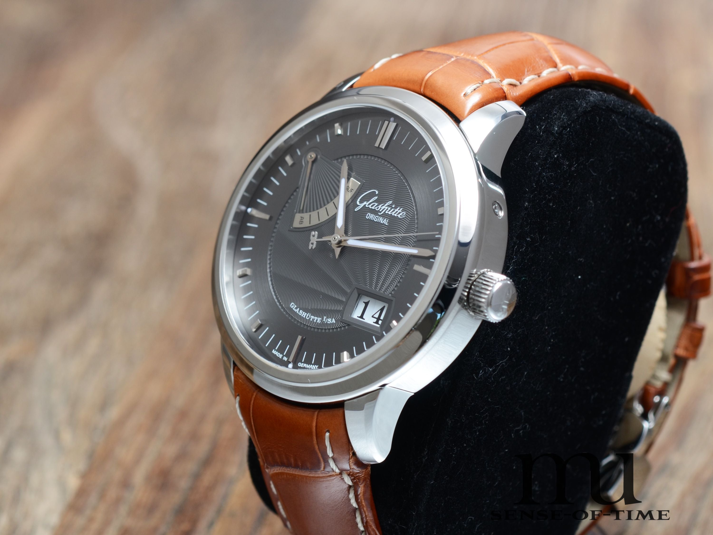 Glashütte Original Senator Auf und Ab Panoramadatum, Cal.: 100-01