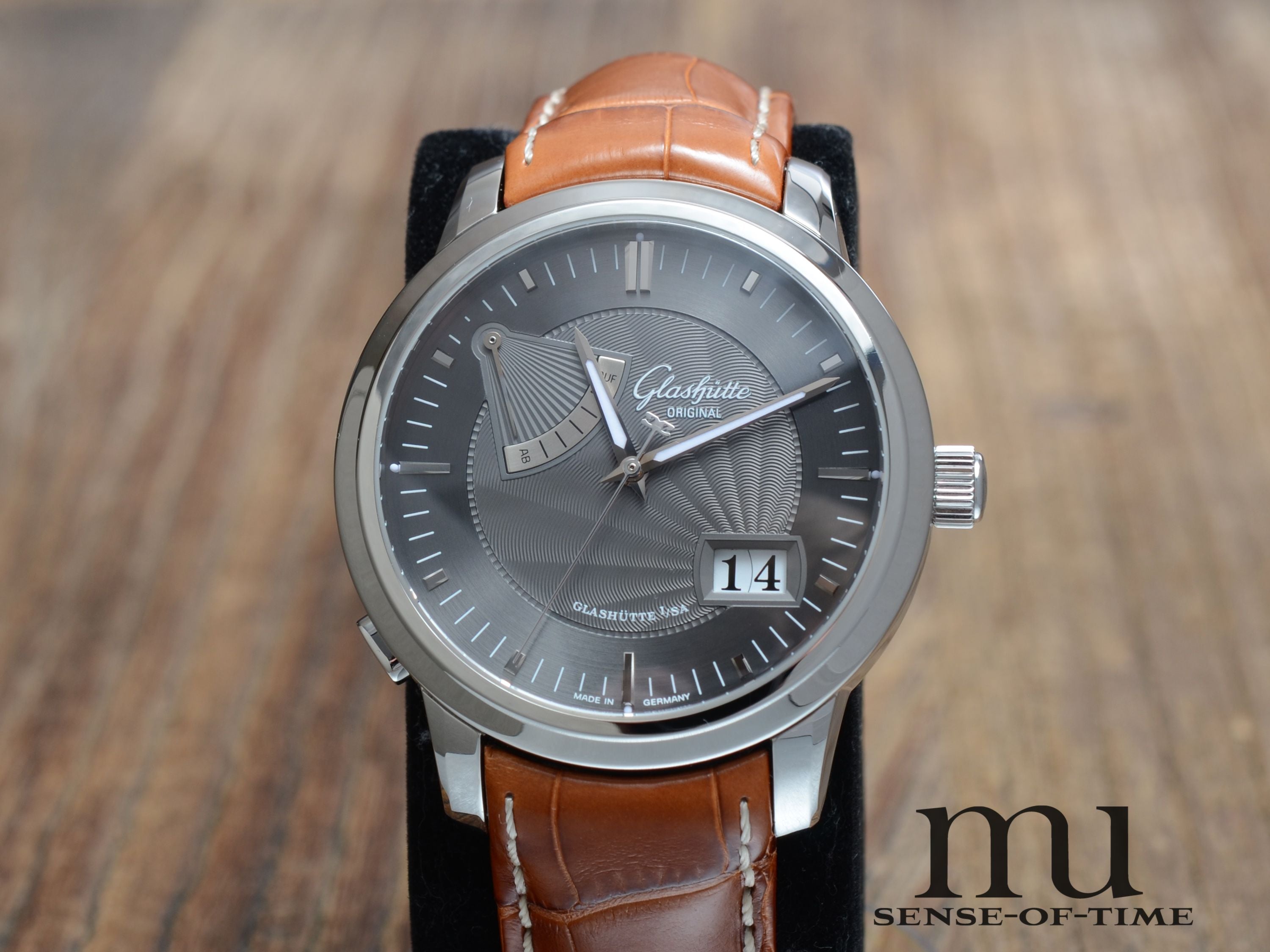 Glashütte Original Senator Auf und Ab Panoramadatum, Cal.: 100-01