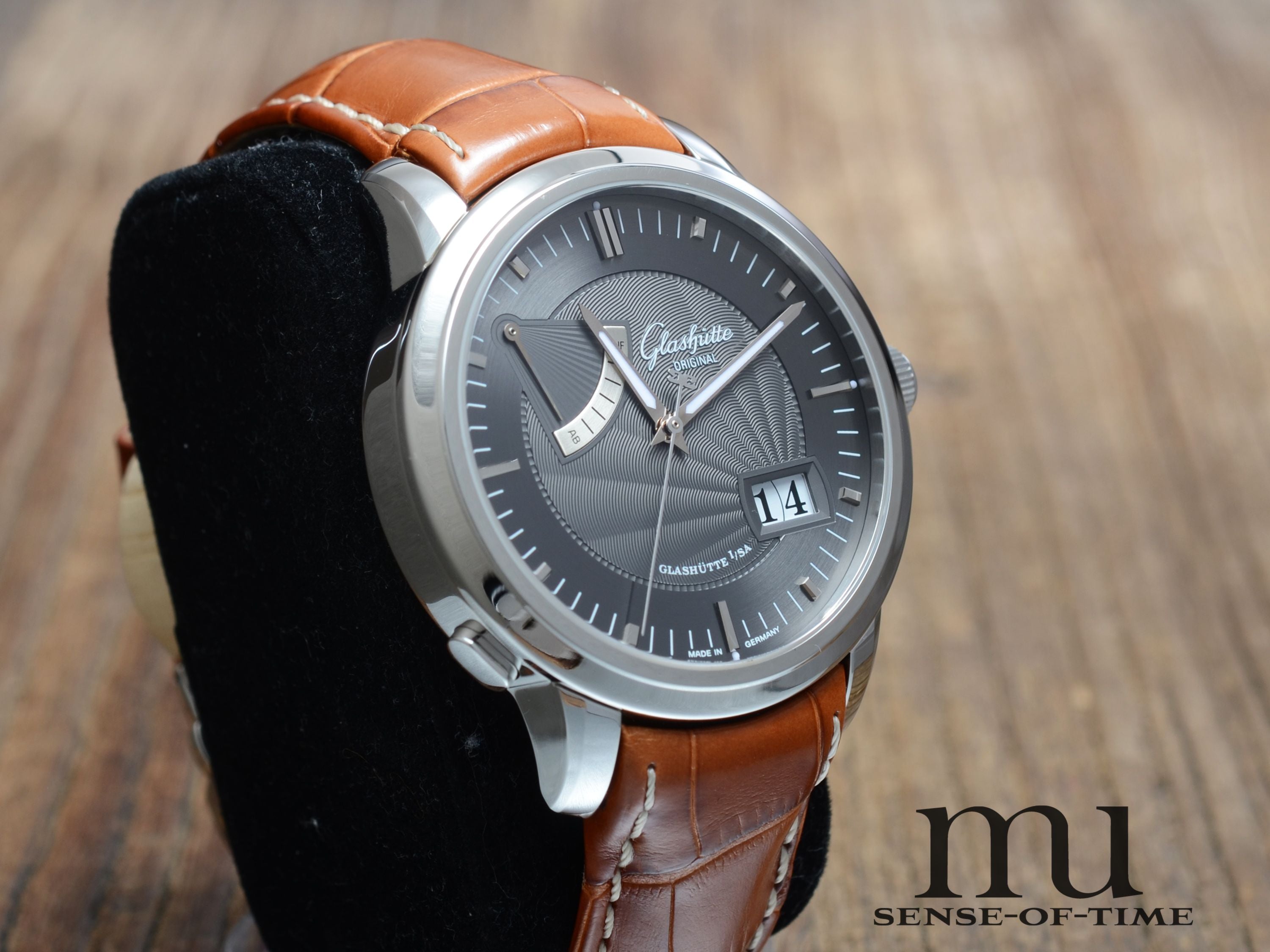 Glashütte Original Senator Auf und Ab Panoramadatum, Cal.: 100-01