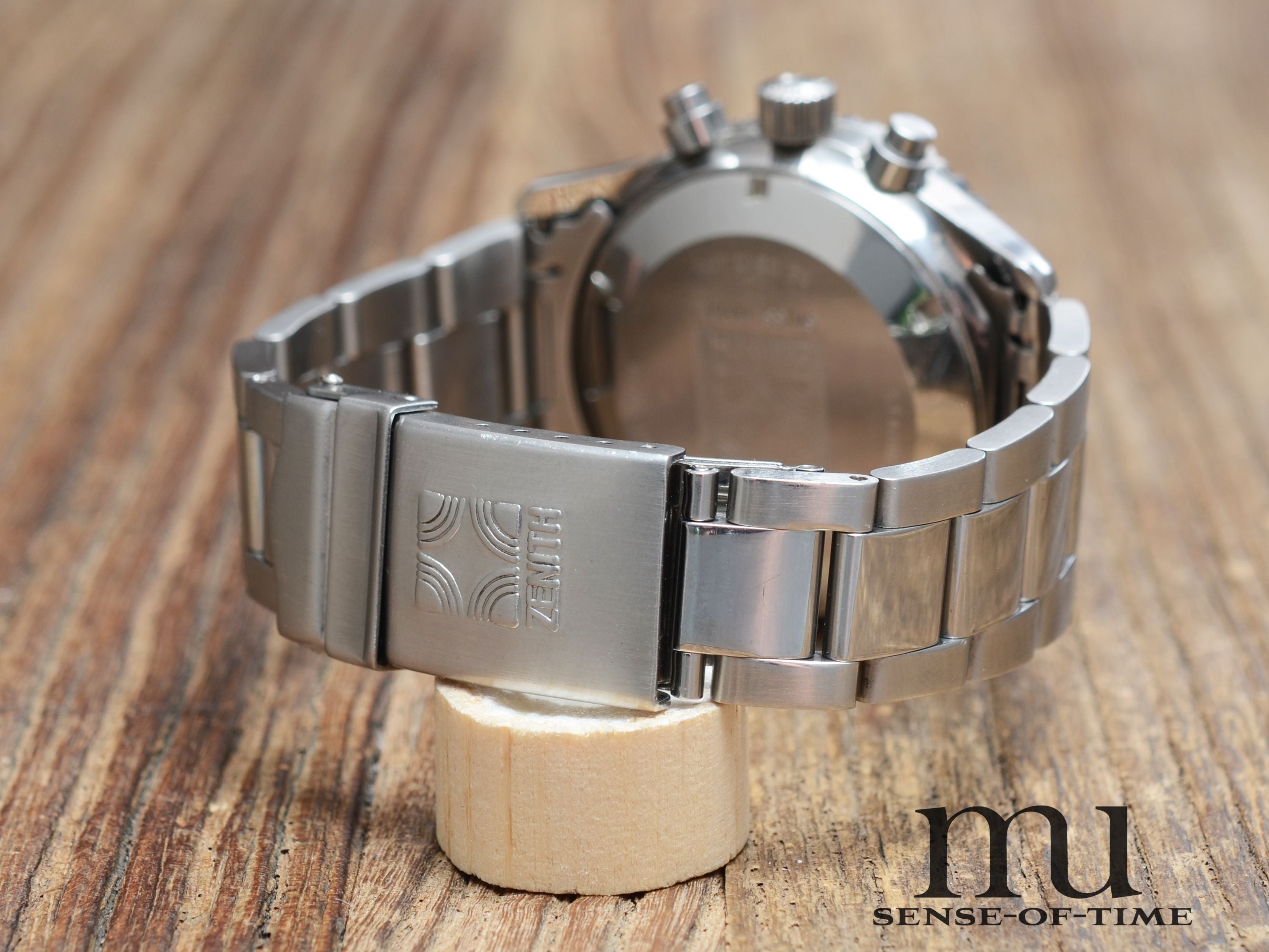 Zenith de Luca el primero, Vintage, Stahlband, Tritium, Ref.: 0310