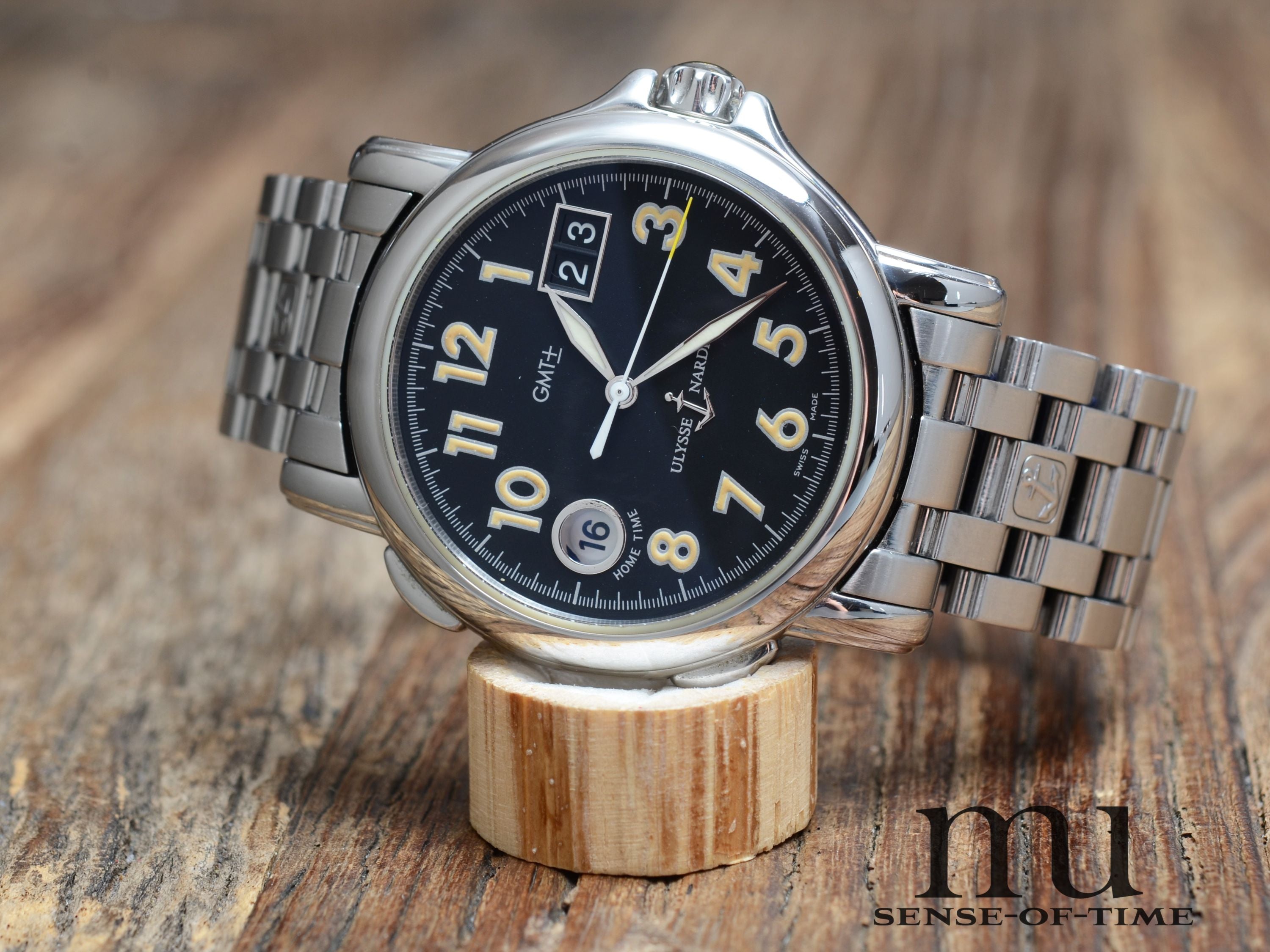 Ulysse Nardin San Marco, Dual Time GMT Großdatum, Ref.: 223-88