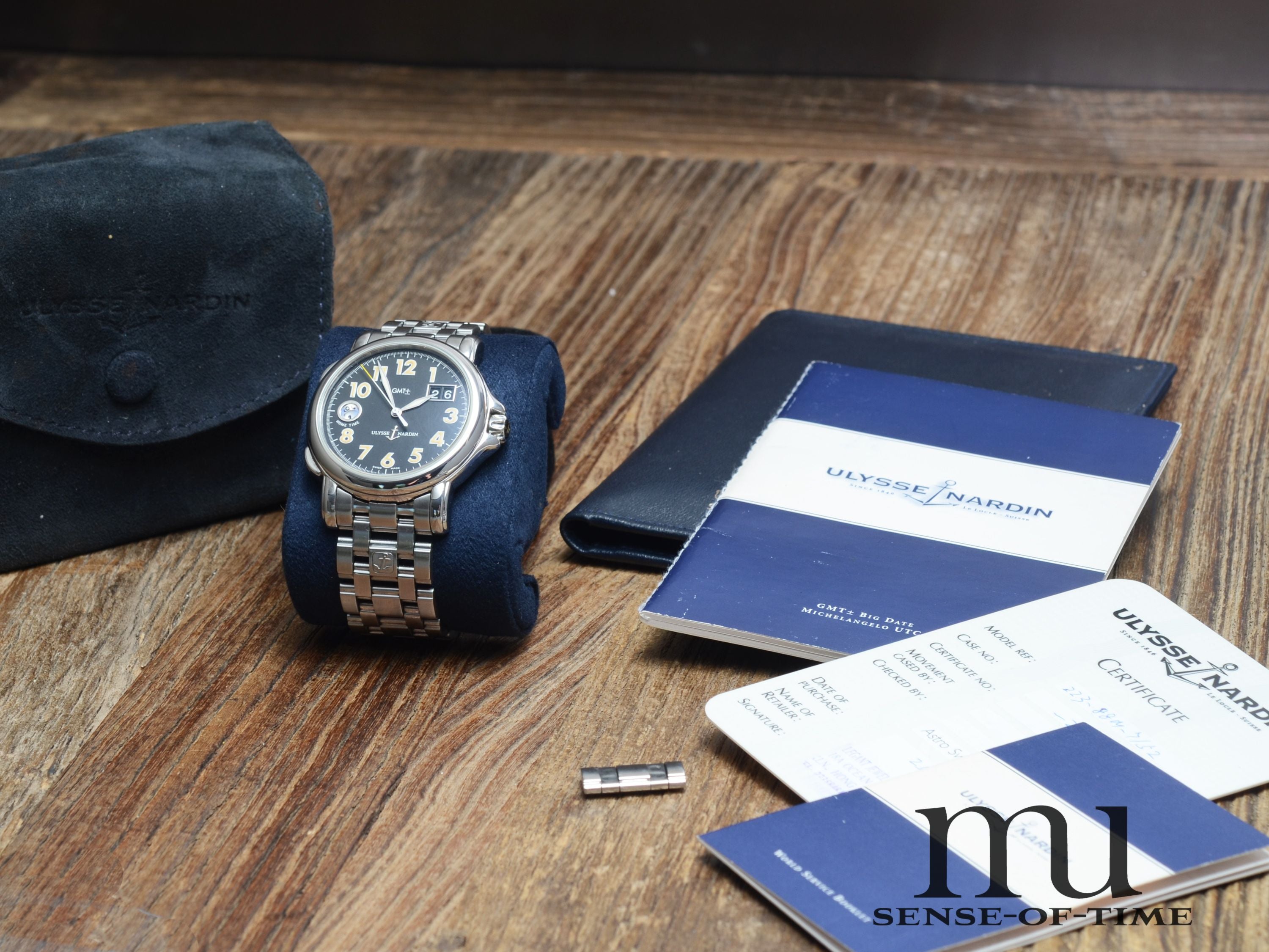 Ulysse Nardin San Marco, Dual Time GMT Großdatum, Ref.: 223-88