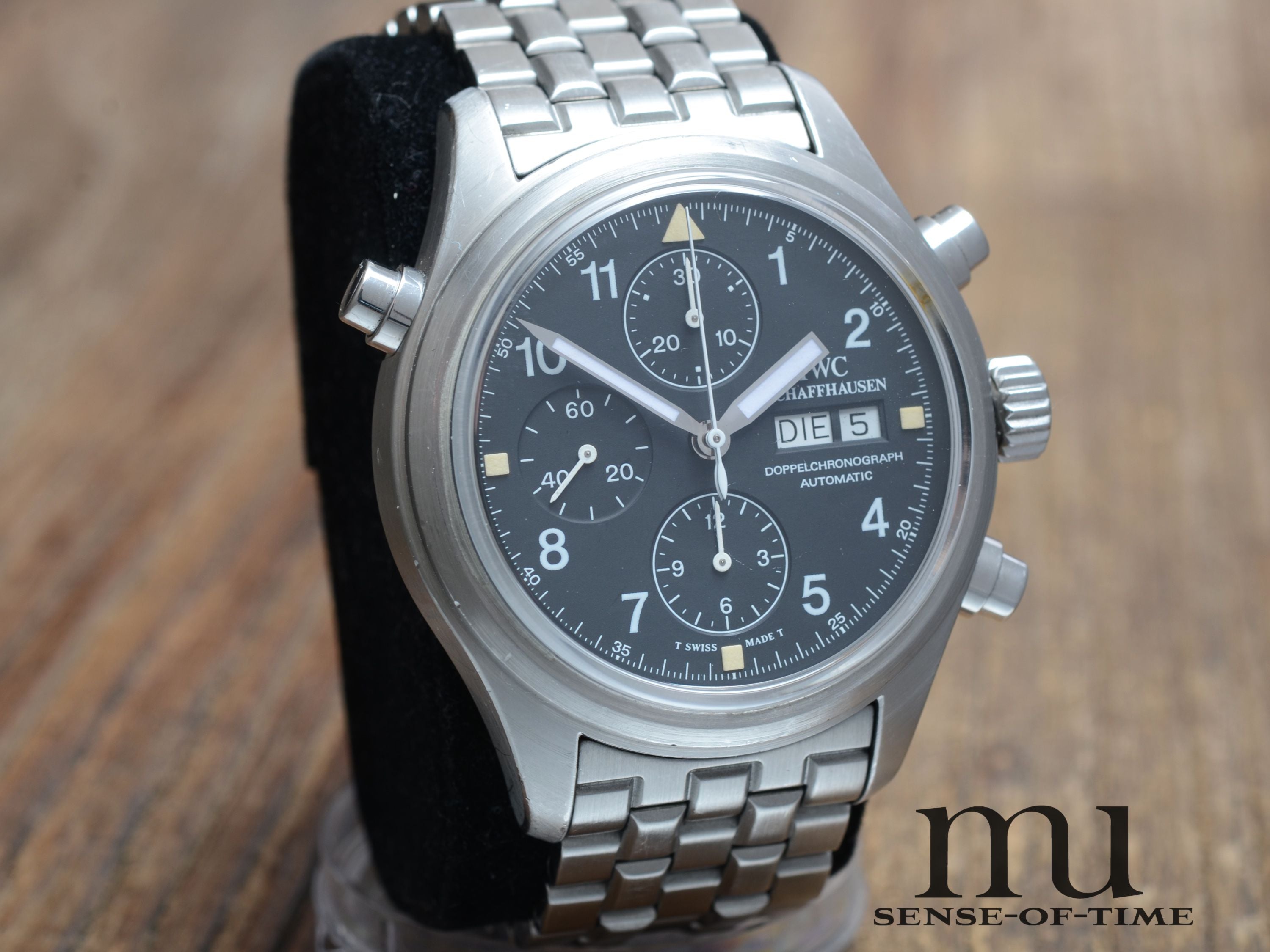 IWC Split Second Pilot Flieger-Chronograph, Rattrapante, Ref.: IW3713