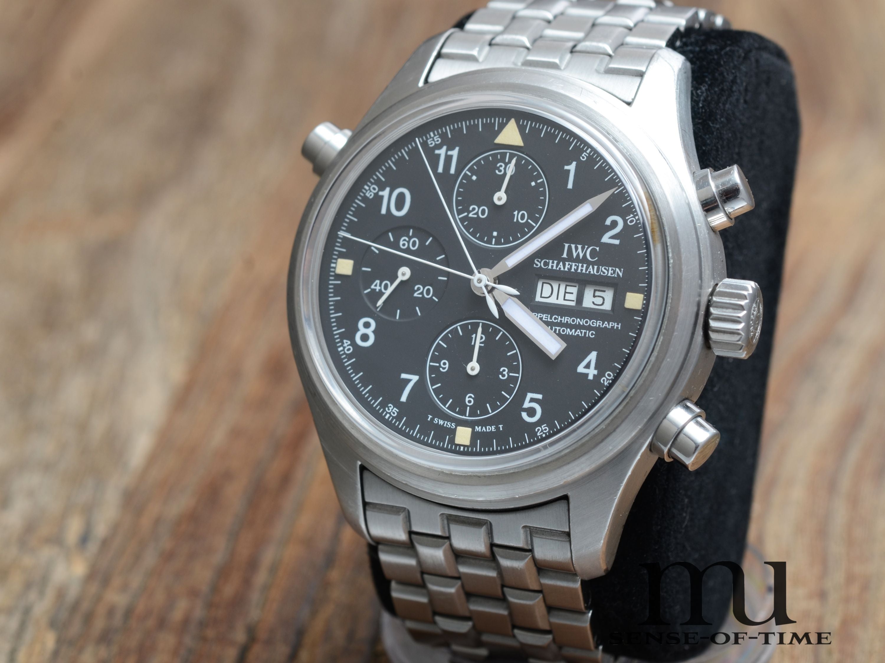 IWC Split Second Pilot Flieger-Chronograph, Rattrapante, Ref.: IW3713