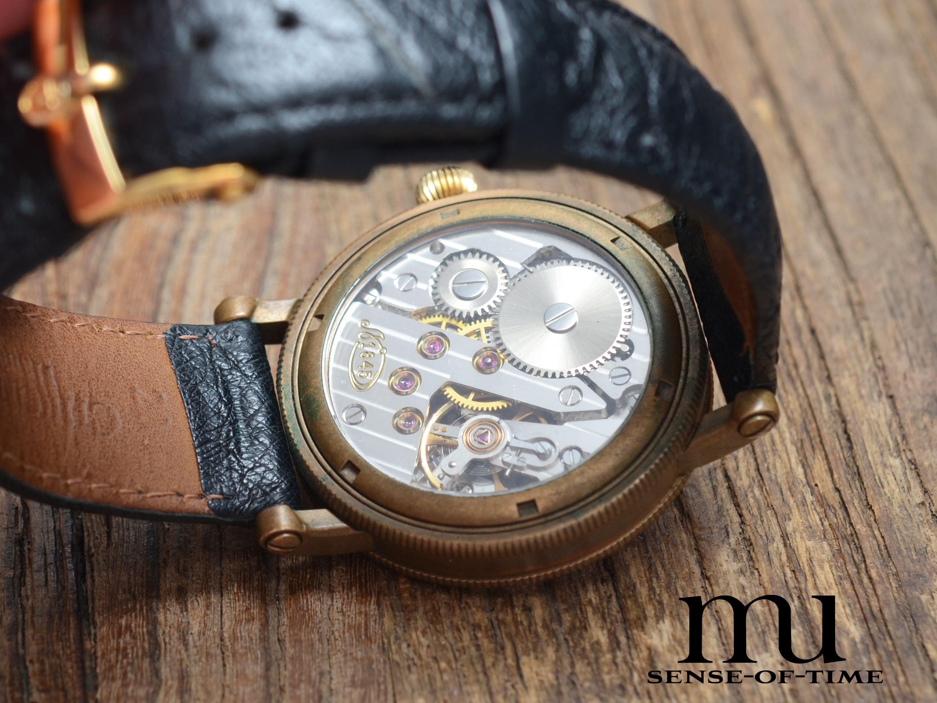 Chronoswiss Regulateur Bronze, 1. Serie Handaufzug-Kaliber, Ref.: CH6327