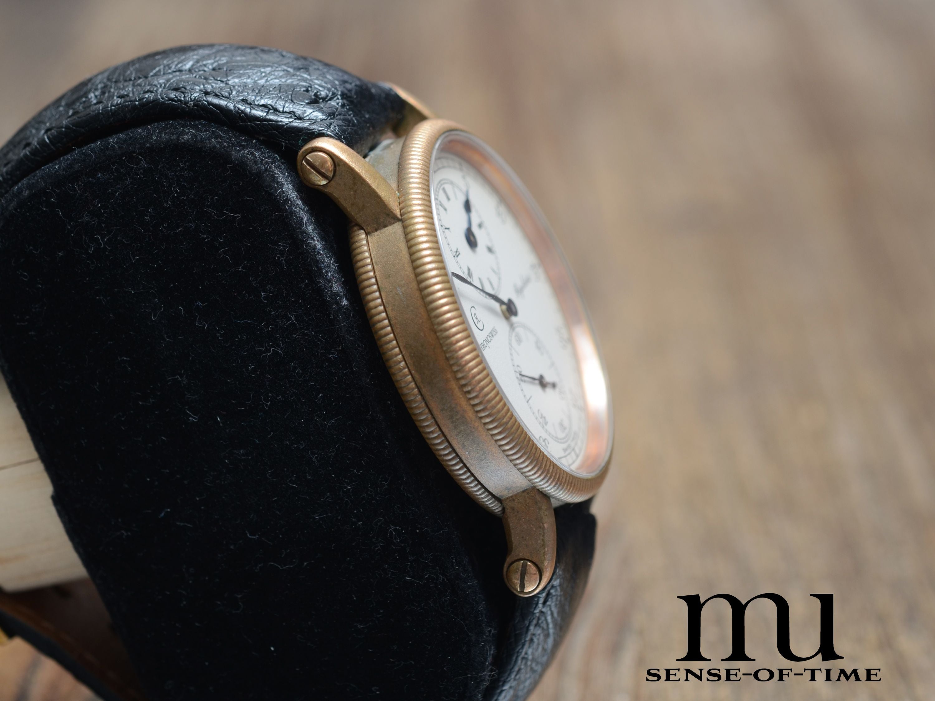 Chronoswiss Regulateur Bronze, 1. Serie Handaufzug-Kaliber, Ref.: CH6327