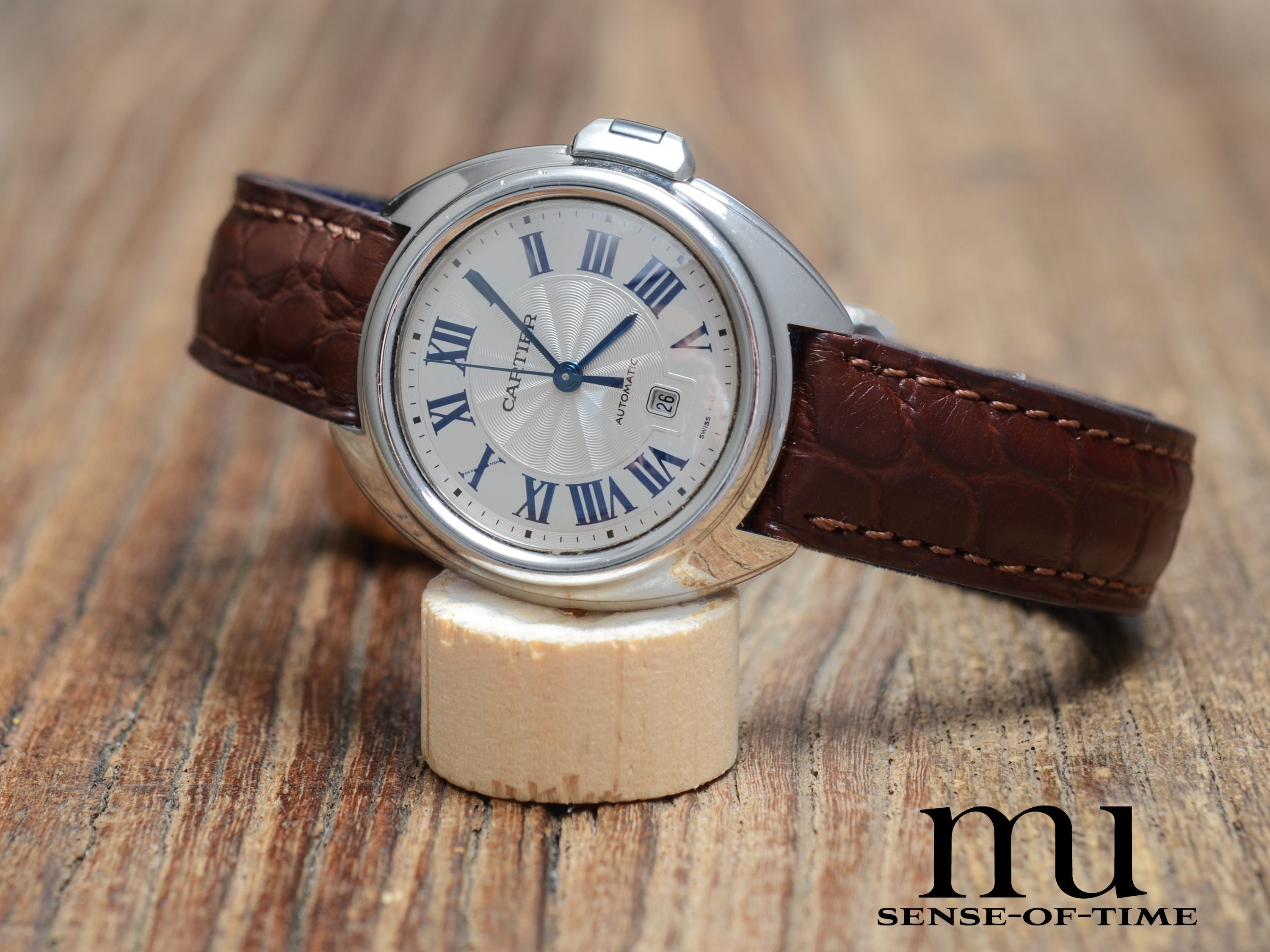 Cartier Clé de Cartier, 31 mm, Stahl, Ref.: 3867