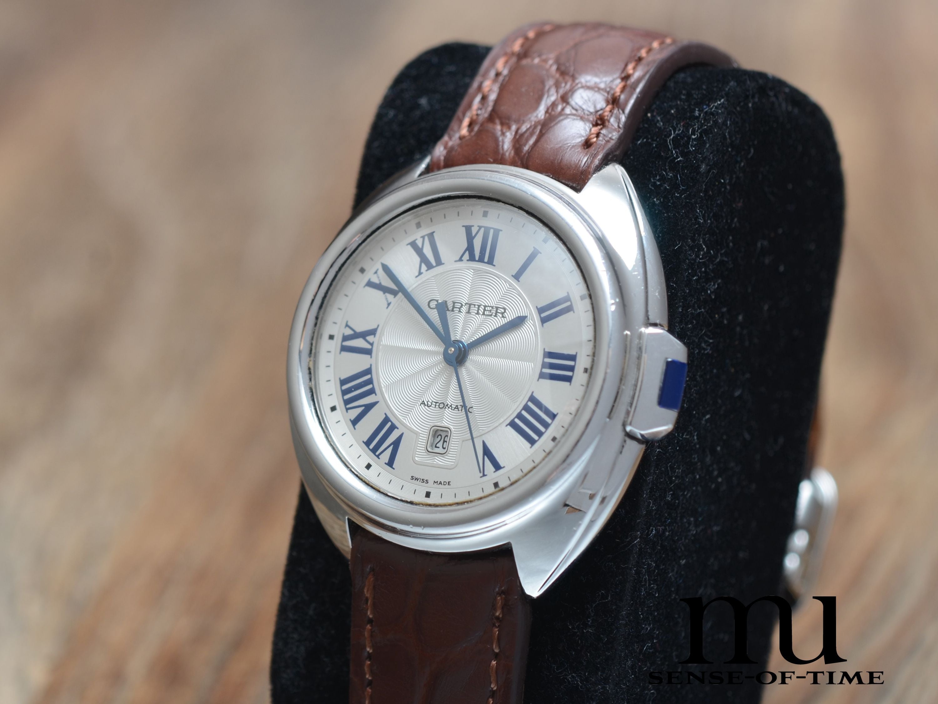 Cartier Clé de Cartier, 31 mm, Stahl, Ref.: 3867