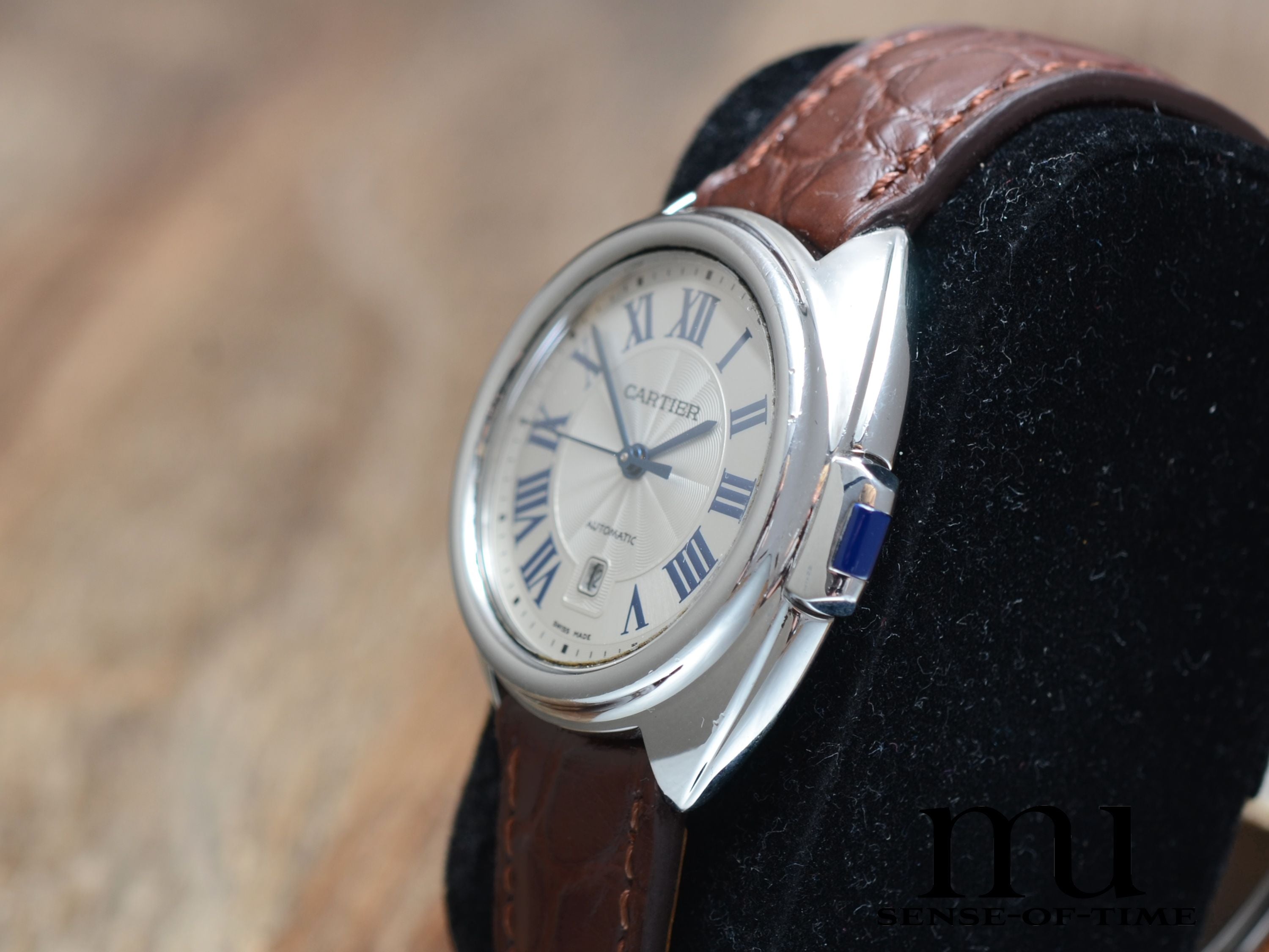 Cartier Clé de Cartier, 31 mm, Stahl, Ref.: 3867