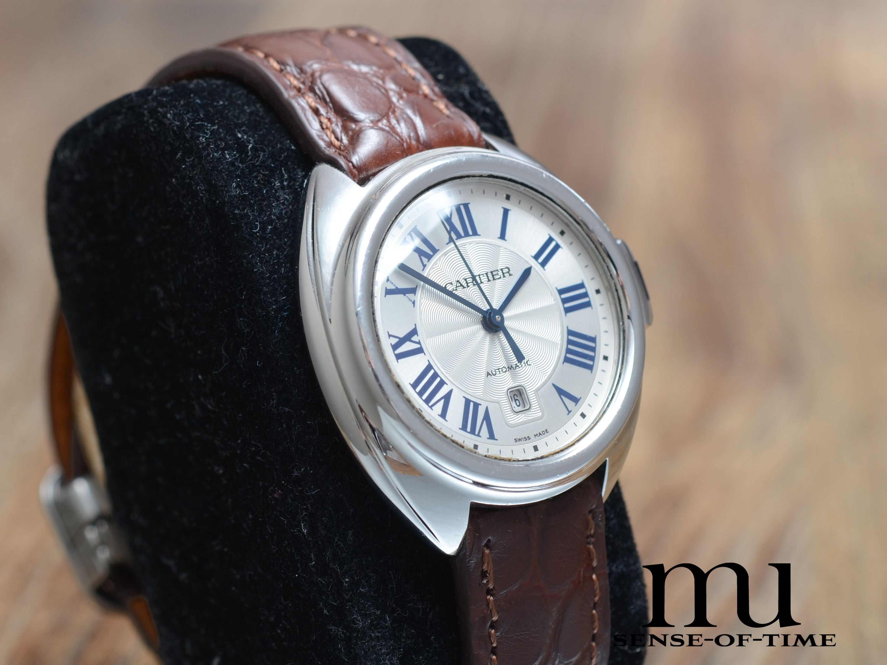 Cartier Clé de Cartier, 31 mm, Stahl, Ref.: 3867