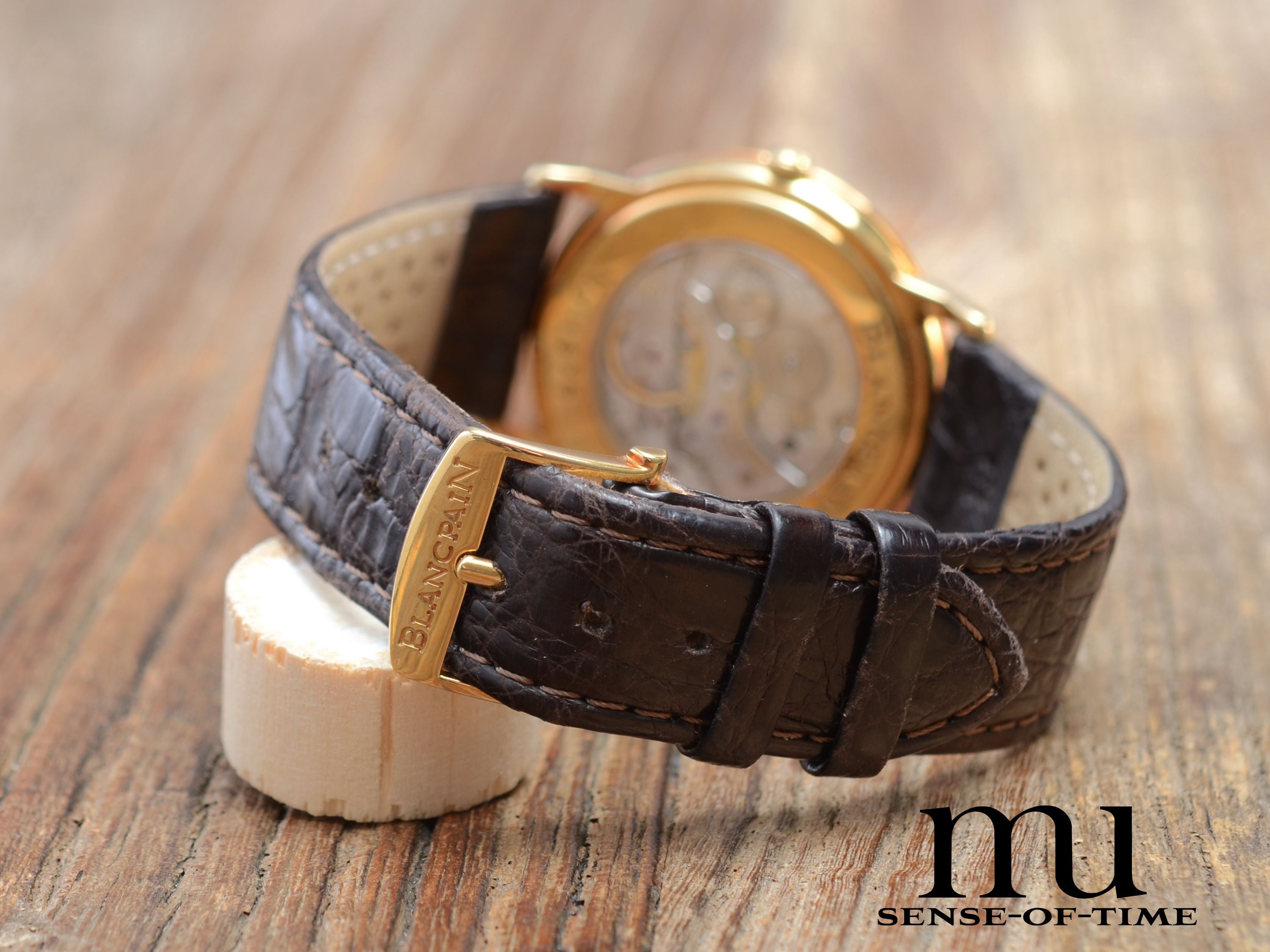 Blancpain Villeret Ultra Slim 18kt Gold Handaufzug, Ref.: 0021-1418