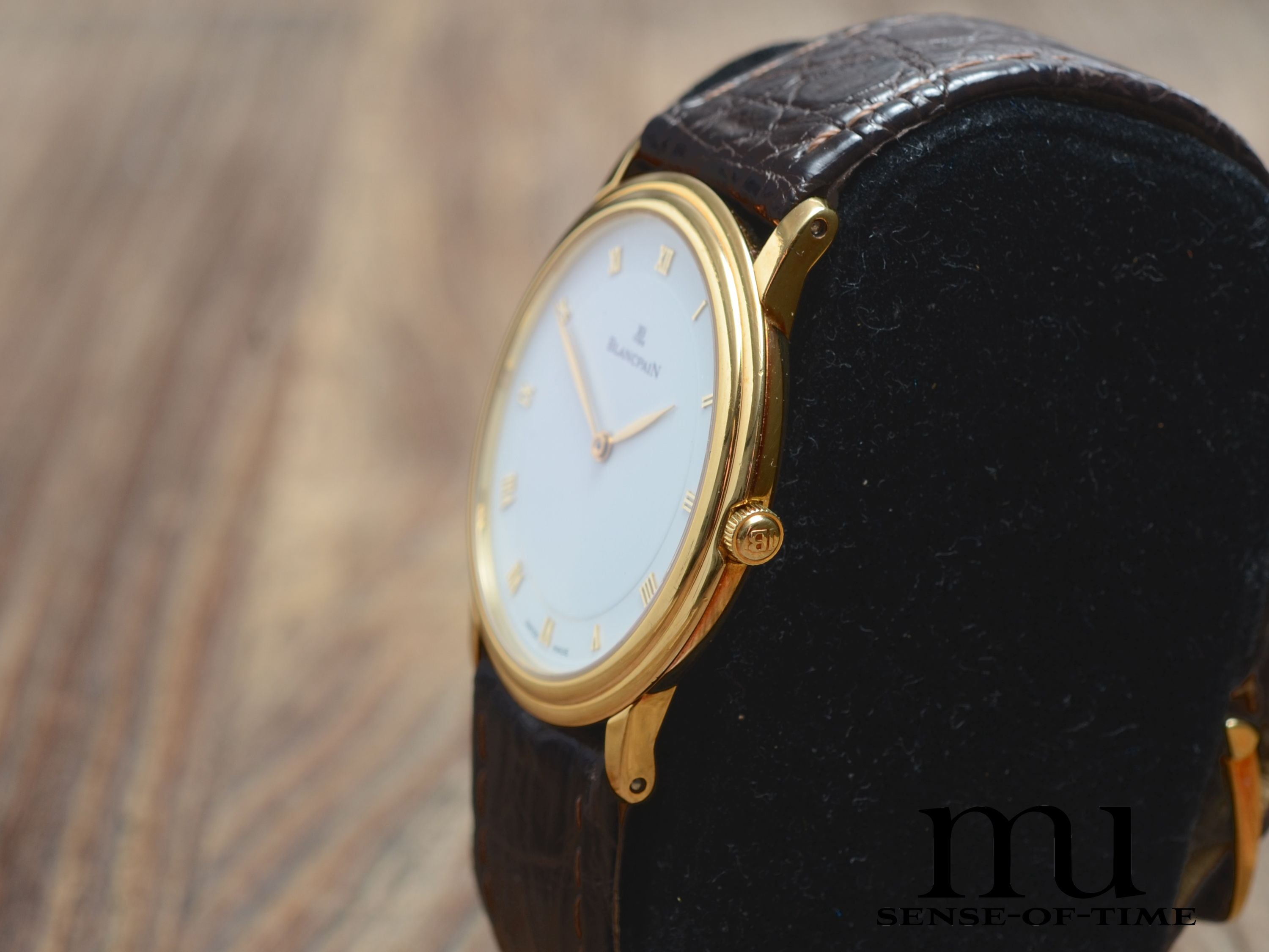 Blancpain Villeret Ultra Slim 18kt Gold Handaufzug, Ref.: 0021-1418
