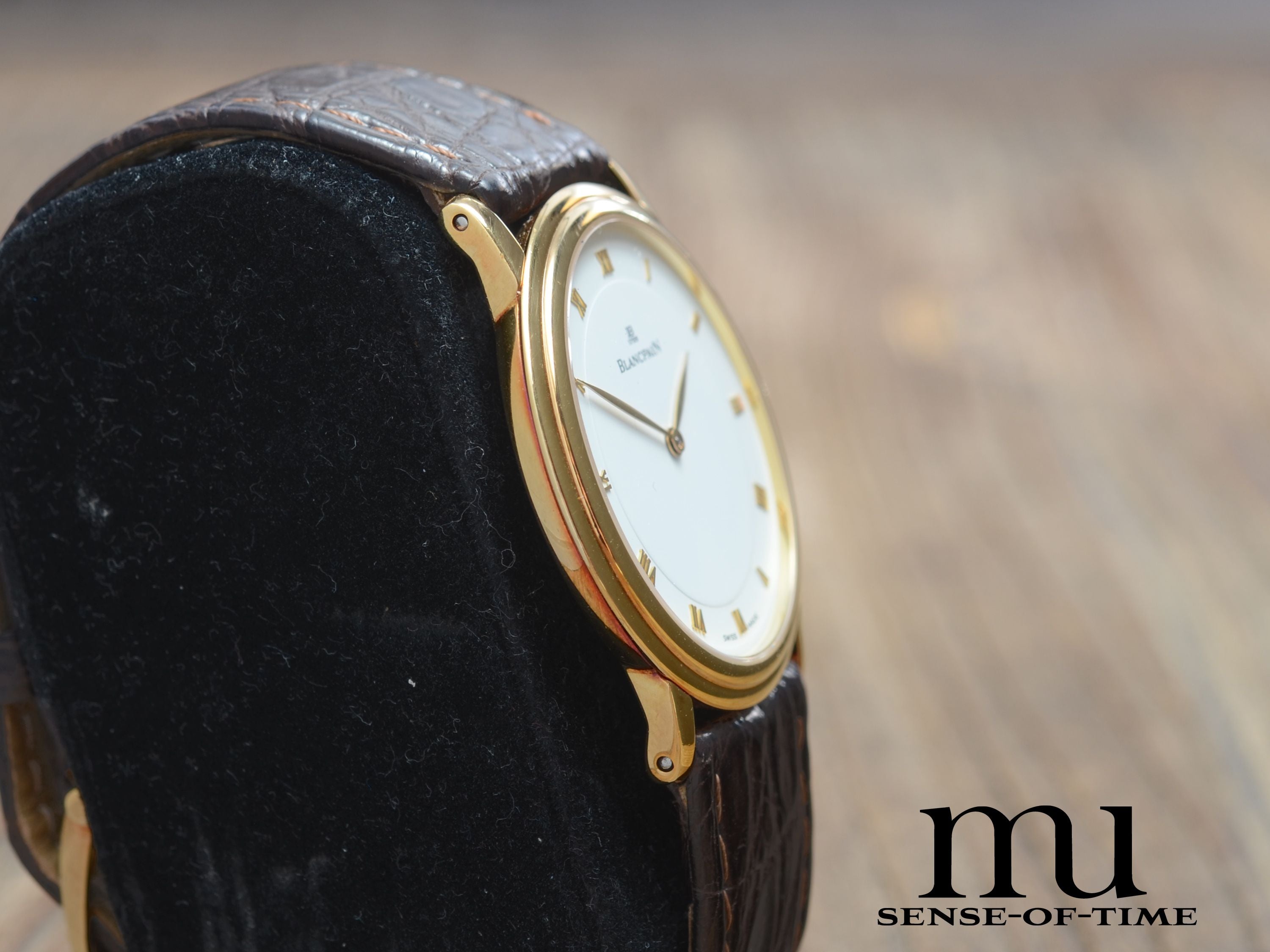 Blancpain Villeret Ultra Slim 18kt Gold Handaufzug, Ref.: 0021-1418