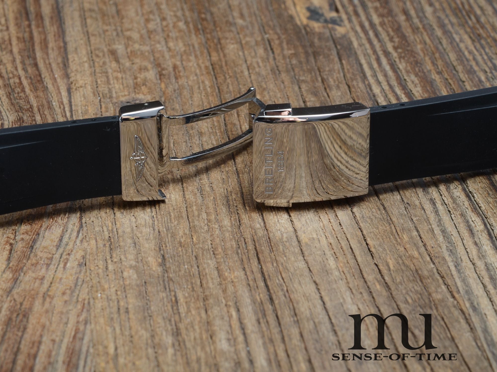 Zubehör: Breitling Ocean Racer Kautschukband 22mm, NOS