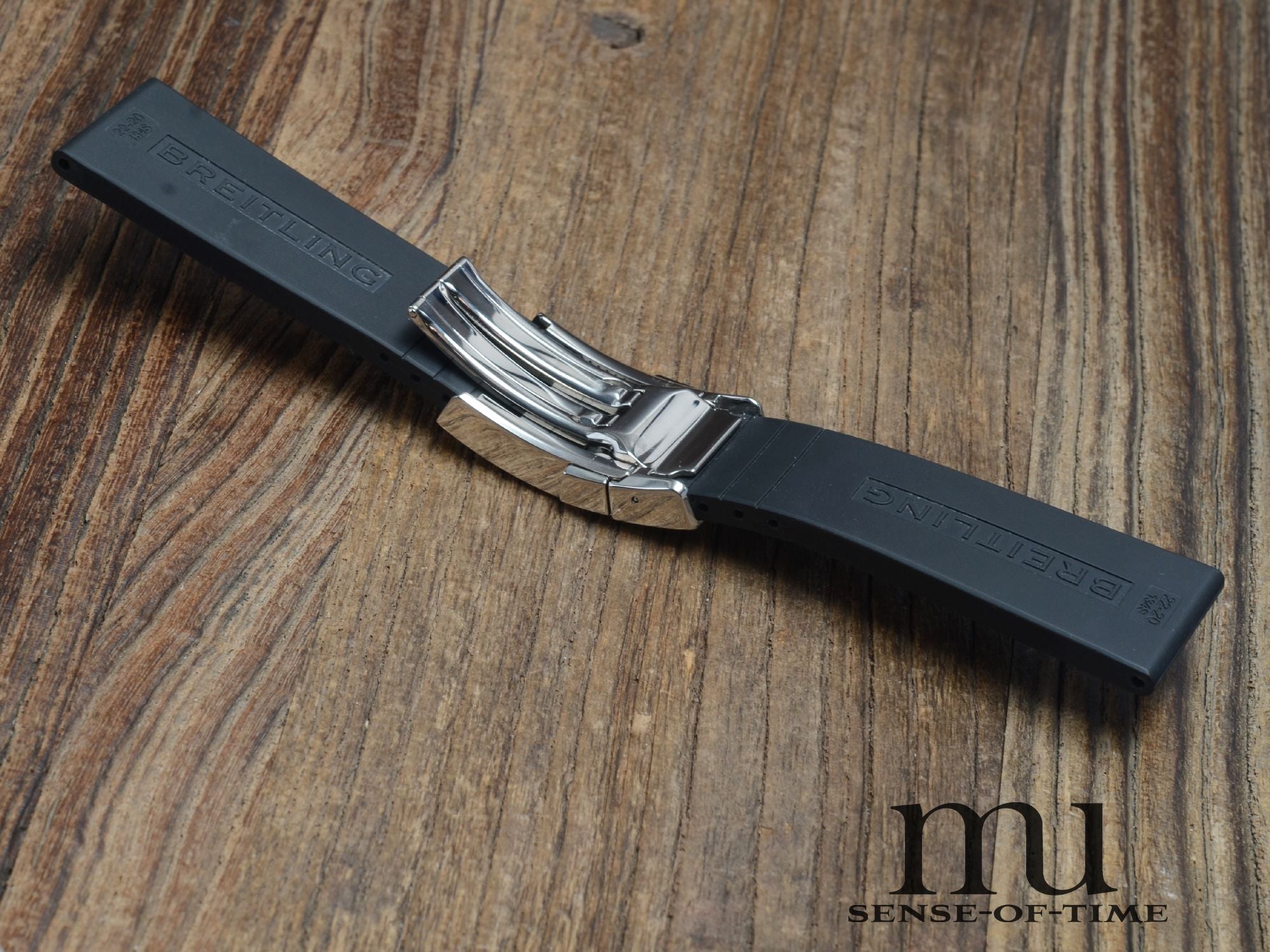 Zubehör: Breitling Ocean Racer Kautschukband 22mm, NOS