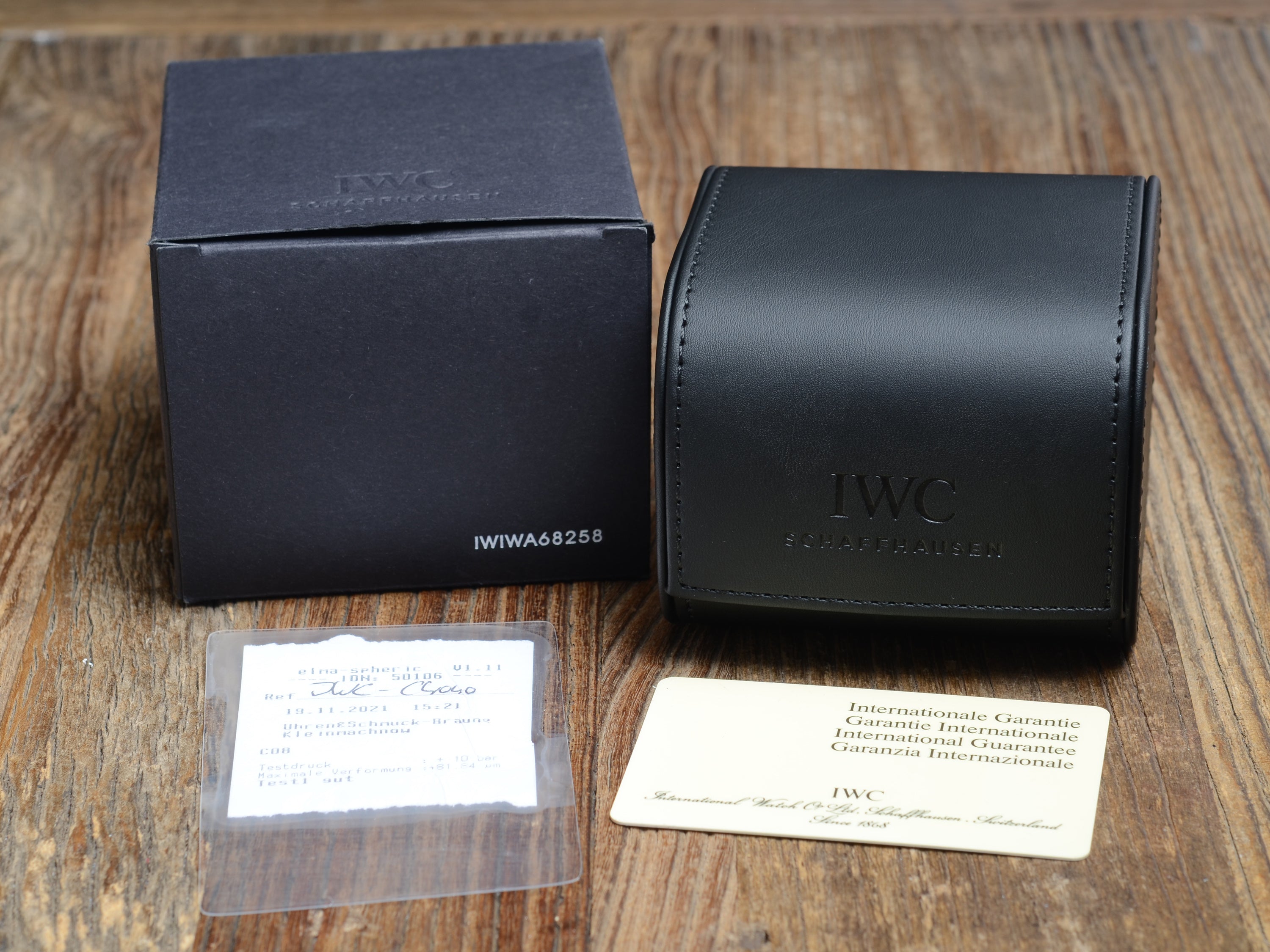 IWC Flieger-Chronograph Tritium Pilot's Watch, IW3741