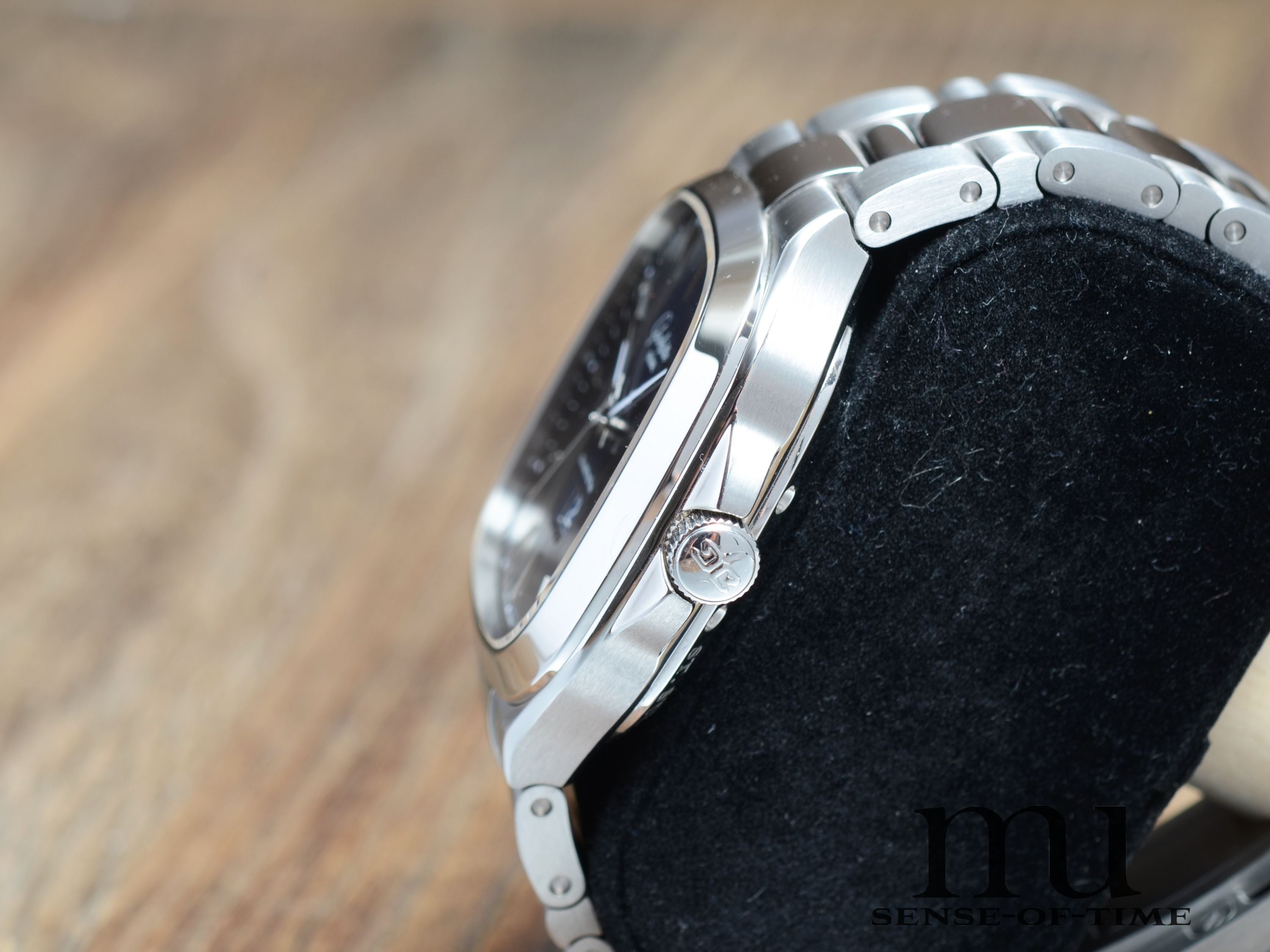 Glashütte Original Seventies Panoramdatum, Blaues Zifferblatt, Full Set, Cal.: 39-47