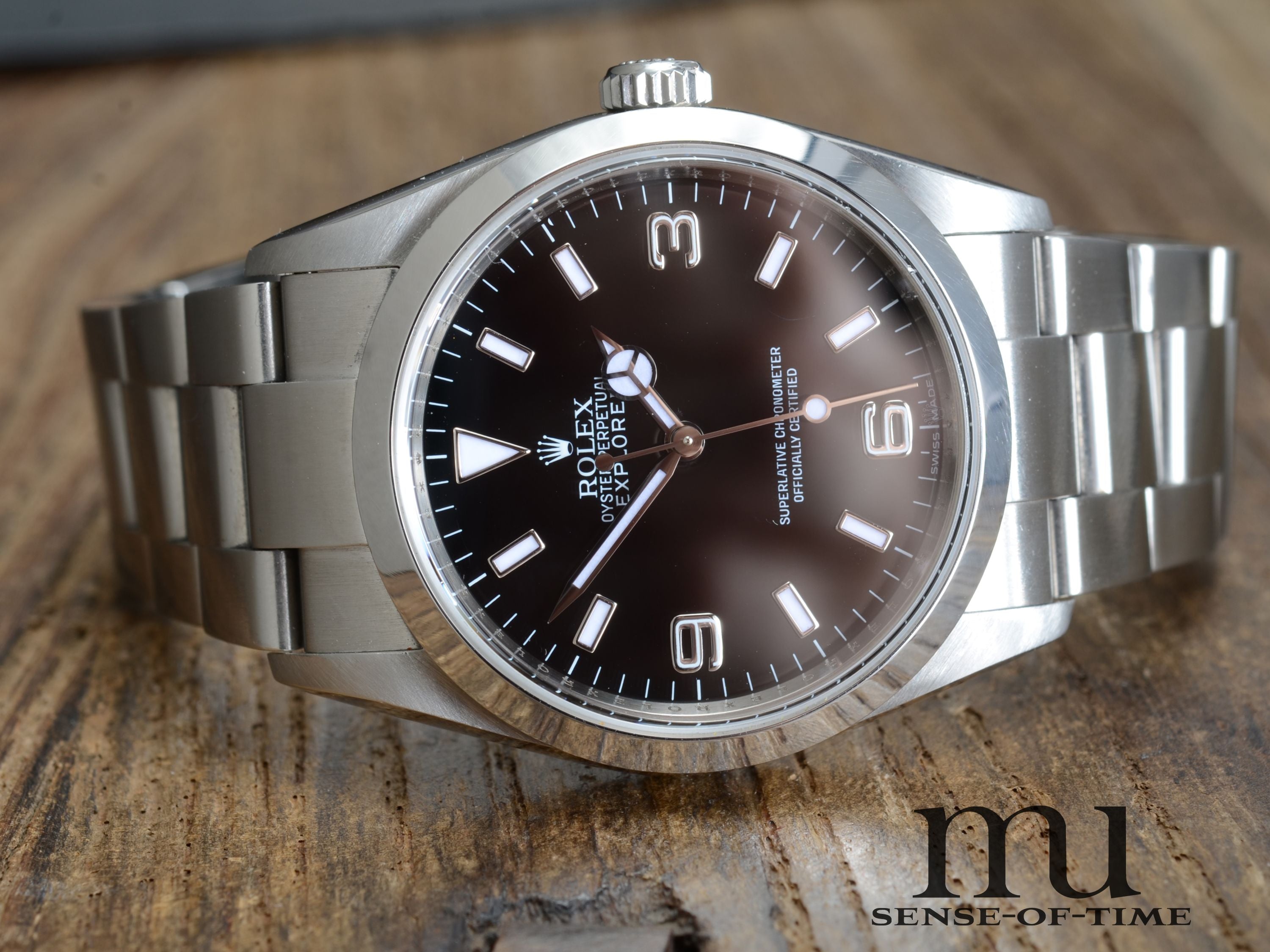 Rolex Explorer I Full Set LC100, Ref.: 114270